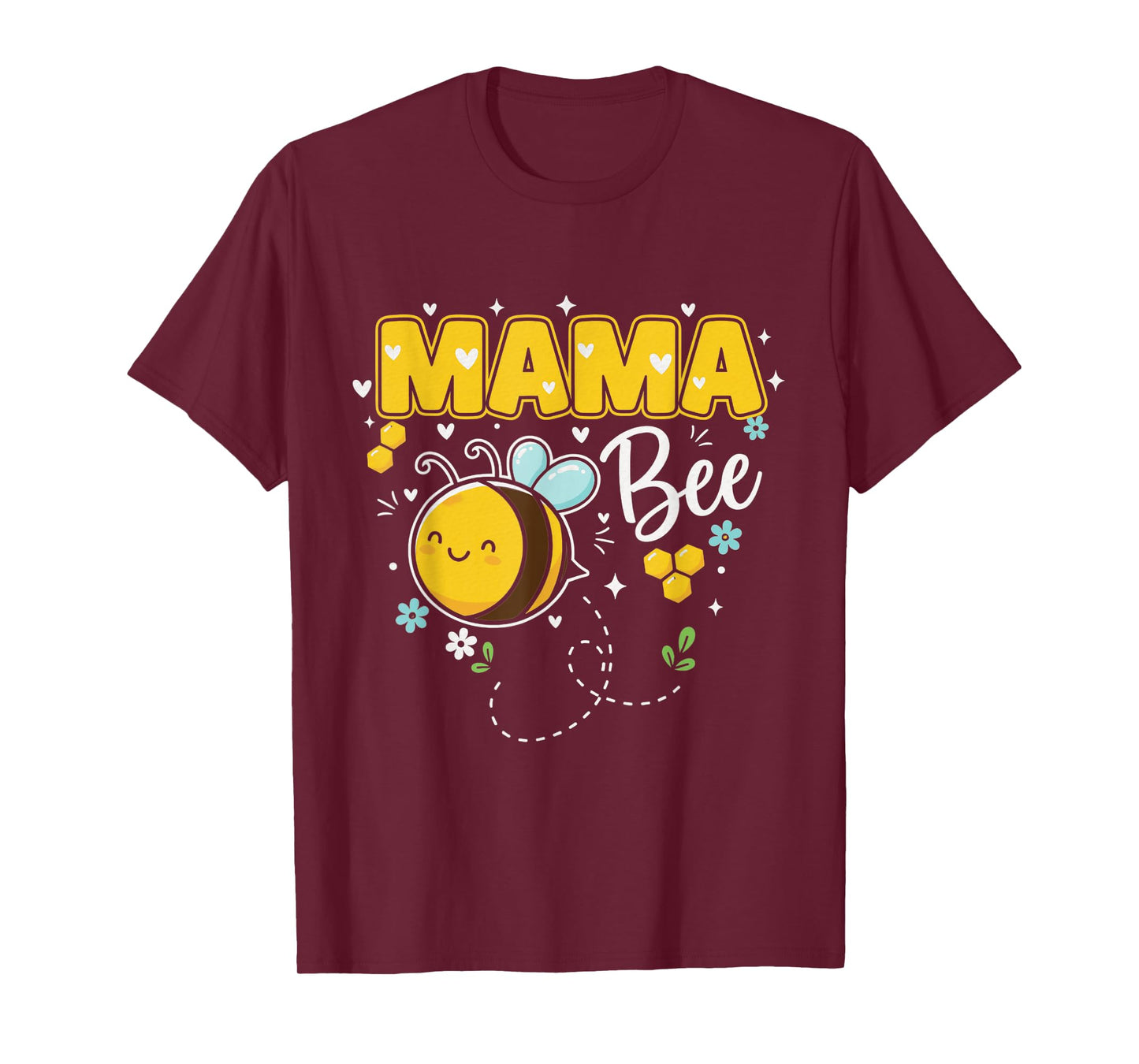 Mama Bee Cute Beekeeping Birthday Party Matching Family T-Shirt