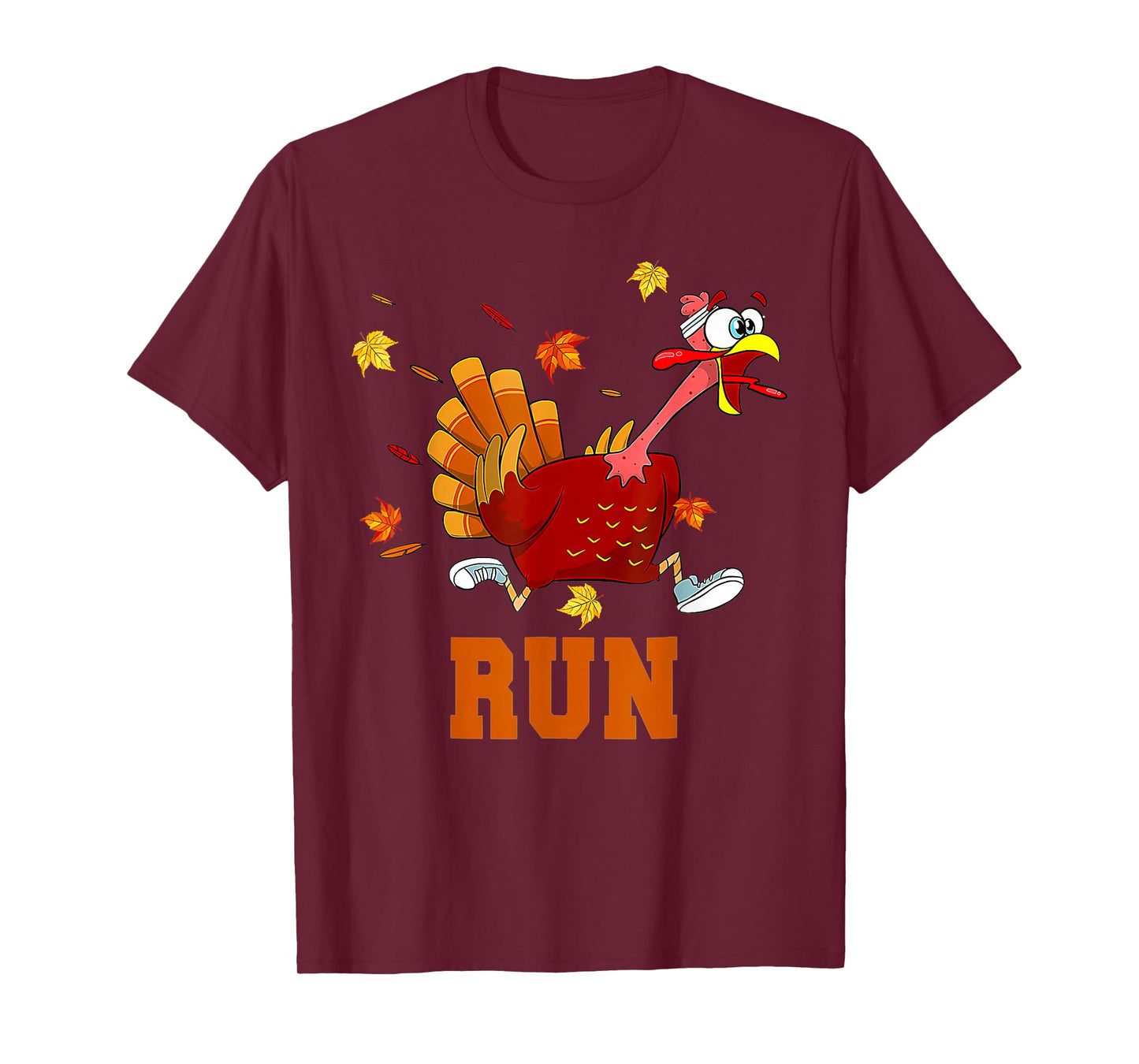 Turkey Run Costume Thanksgiving Running Turkey Trot T-Shirt