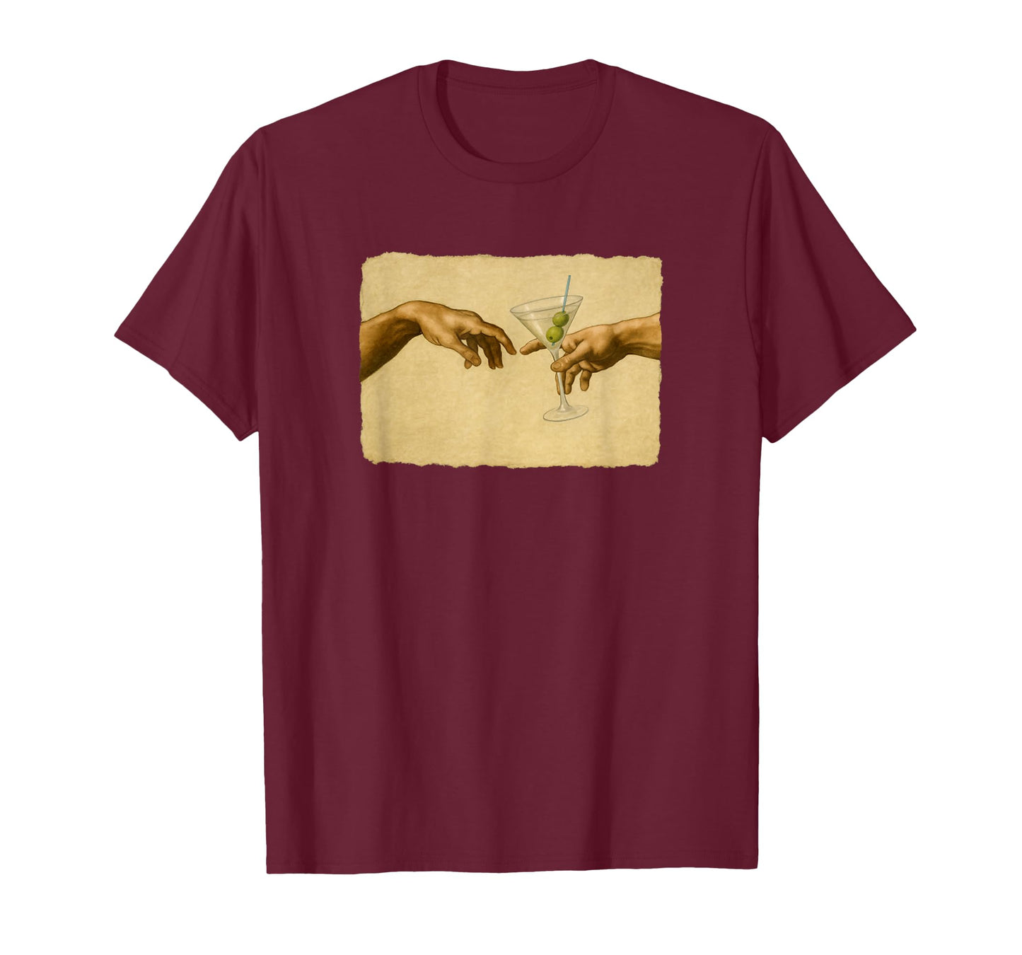 Martini Cocktail Drinker Dry Martini The Creation of Martini T-Shirt