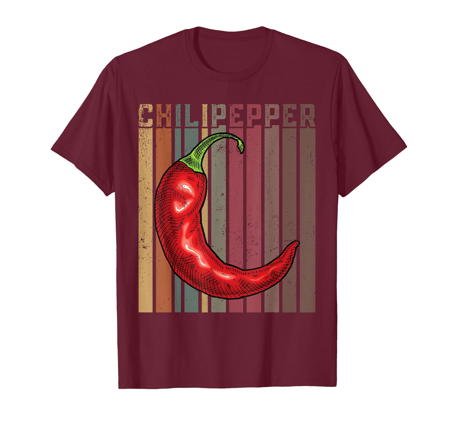 Chili Peppers Red Hot Spicy Pepper Eat Mexican Chili Lovers T-Shirt