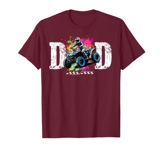 Dad ATV Birthday T-Shirt