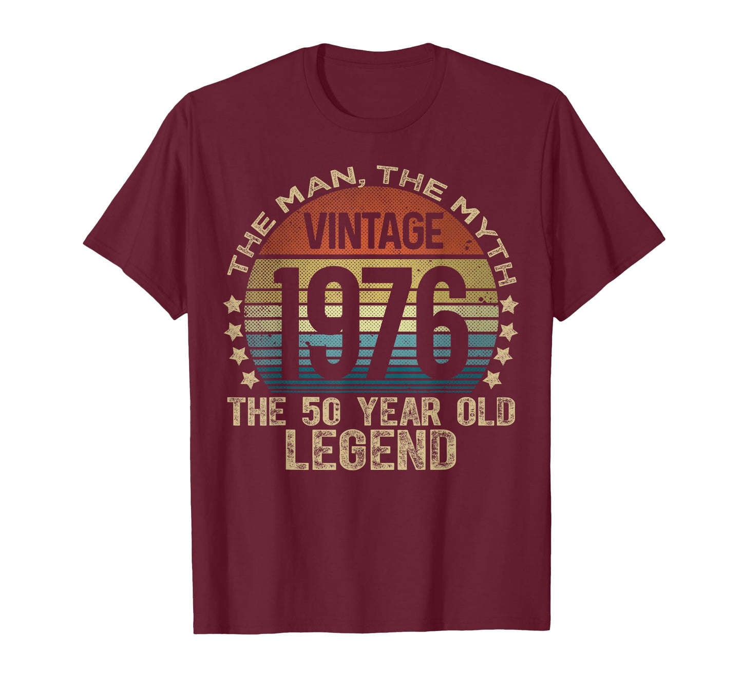 50 Year Old Gifts Vintage 1976 Limited Edition 50th Birthday T-Shirt