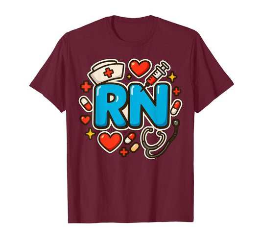 RN Nurse Life Register Nurse T-Shirt