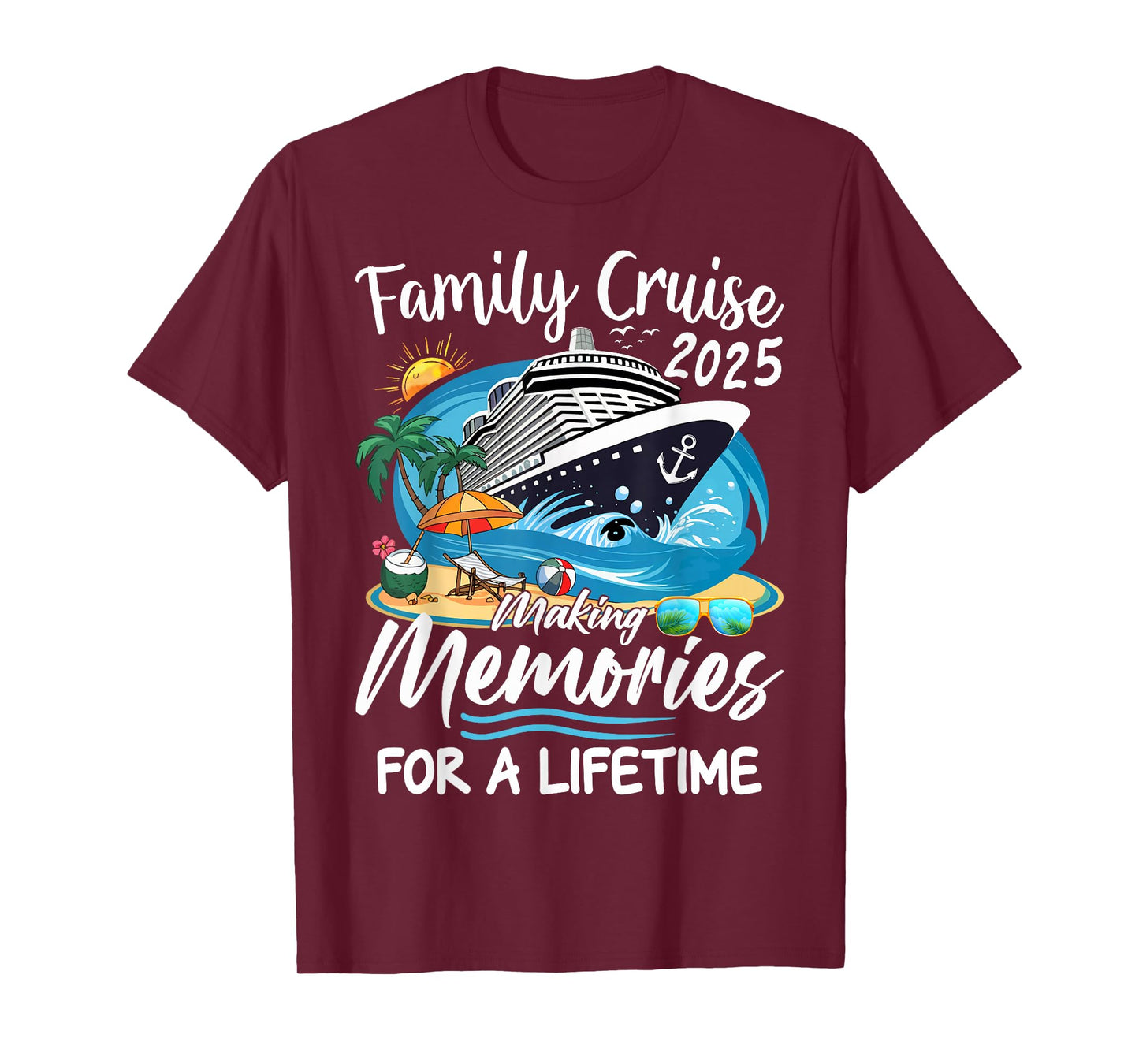 Family Cruise 2025 Vacation Family Reunion Cruise Ship Party T-Shirt