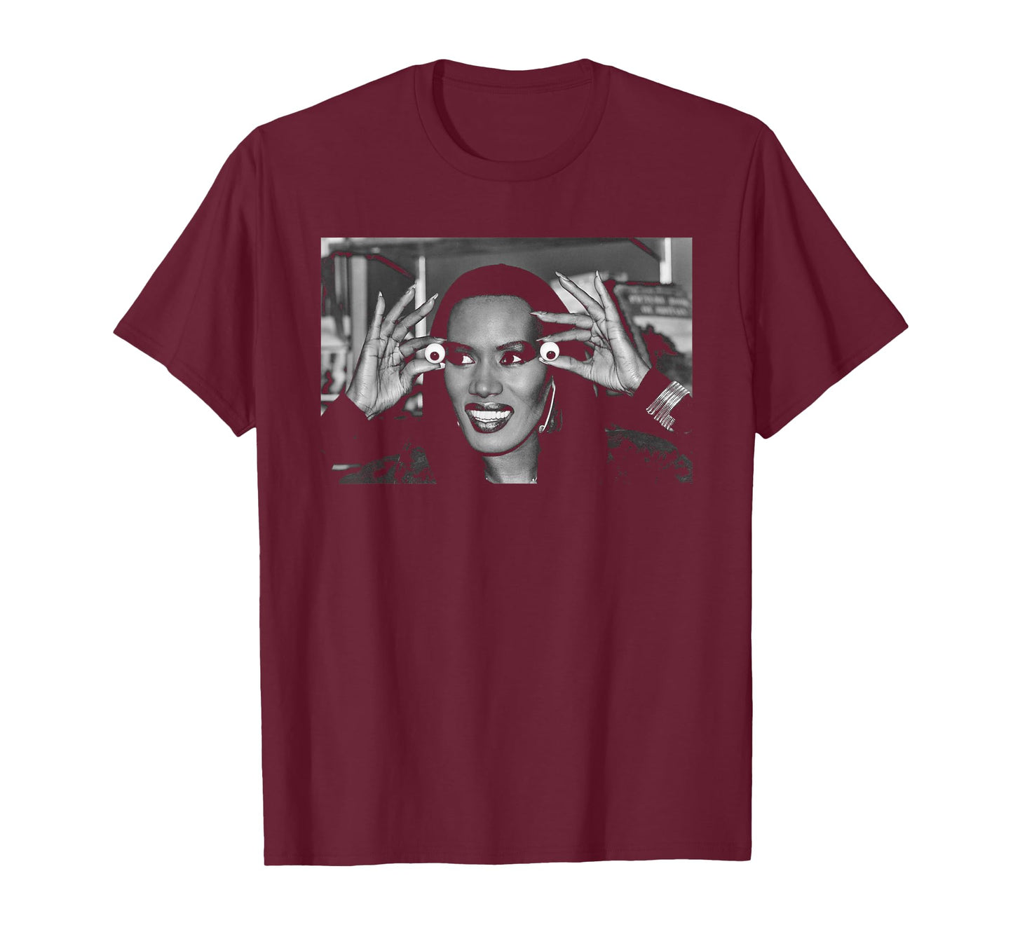 Jamaican Singer Grace Jones Model Actress 1987 T-Shirt