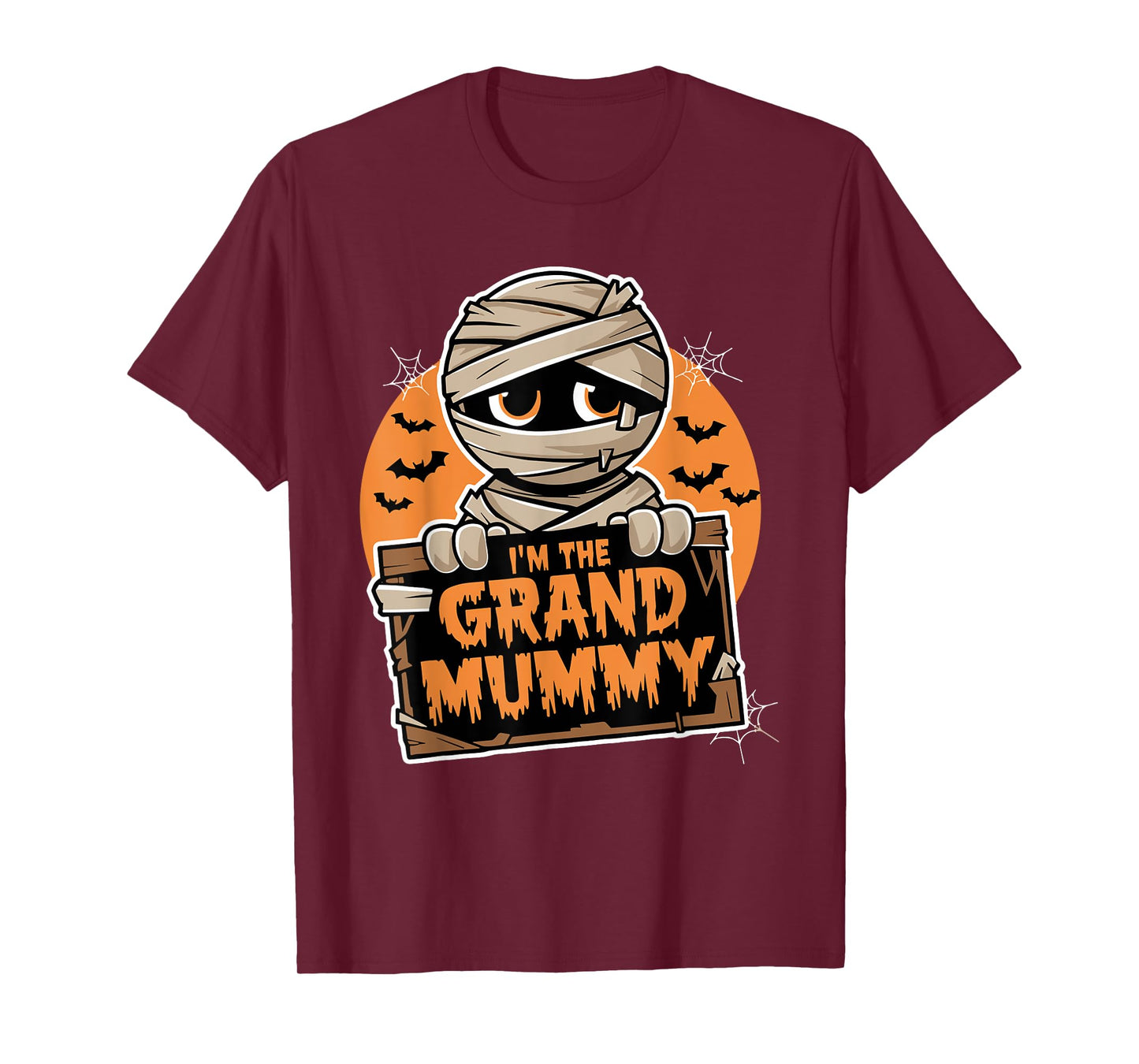 I'm The Grand Mummy Funny Grandma Halloween T-Shirt