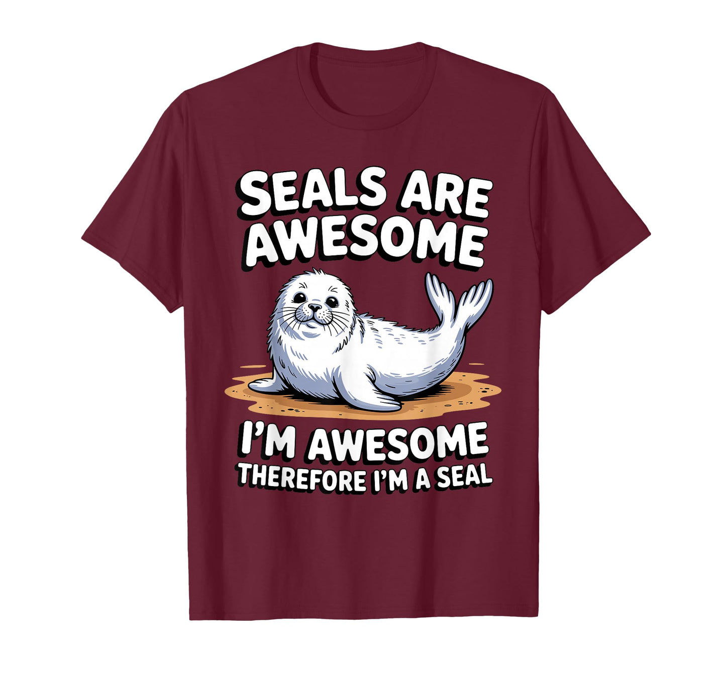 Funny Seal Art For Men Women Kids Sea Lion Seal Lover Seal T-Shirt