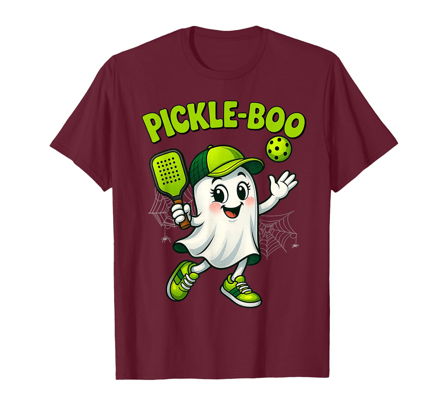 Pickleball Ghosts Halloween Costume Men Women T-Shirt
