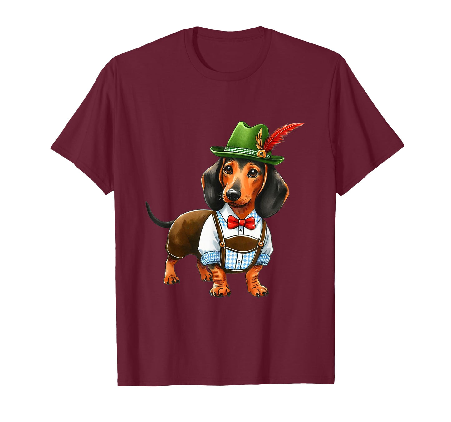 Oktoberfest Dachshund Cute Sausage Dog German Kids Men Women T-Shirt
