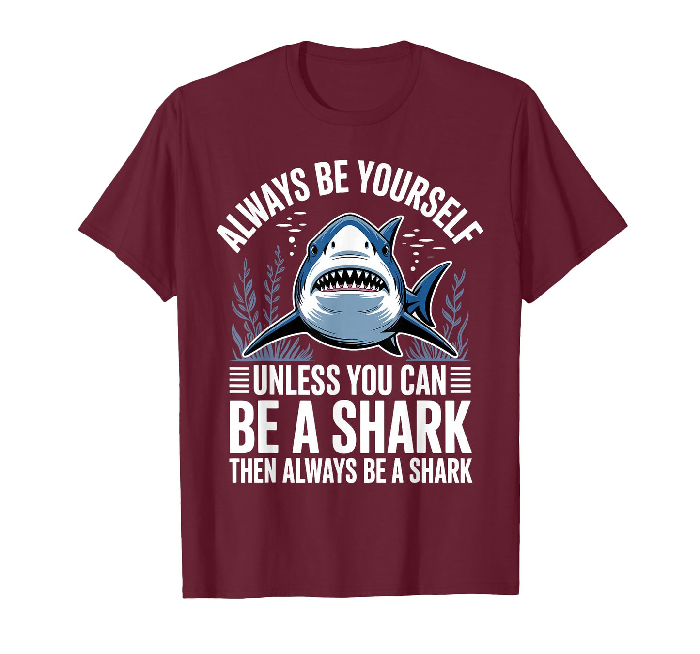 Cool Shark Art For Men Women Great White Hammerhead Shark T-Shirt