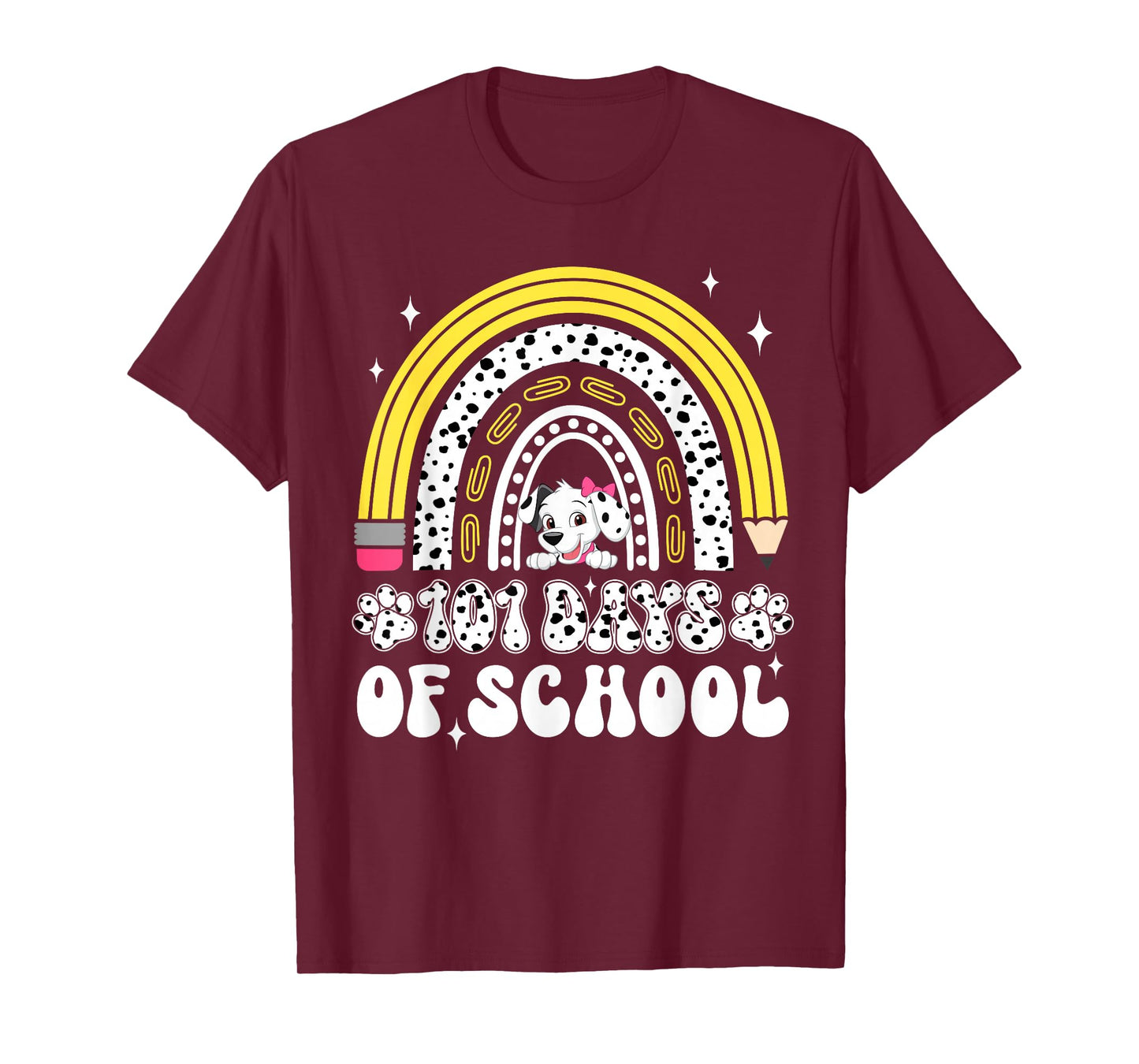 100 Days of School Dog 100th Days Smarter Teacher Girl Boy T-Shirt
