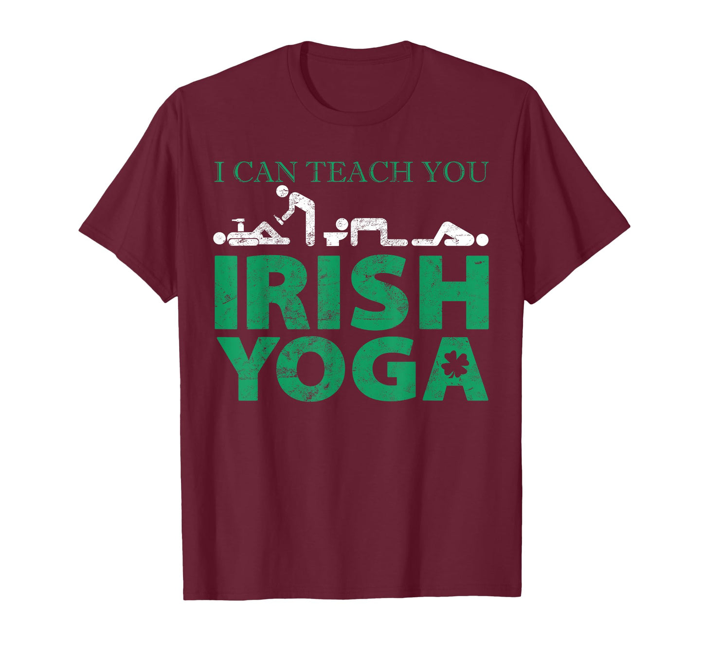 I Can Teach You Irish Yoga St Patricks Day Gift Graphic T-Shirt