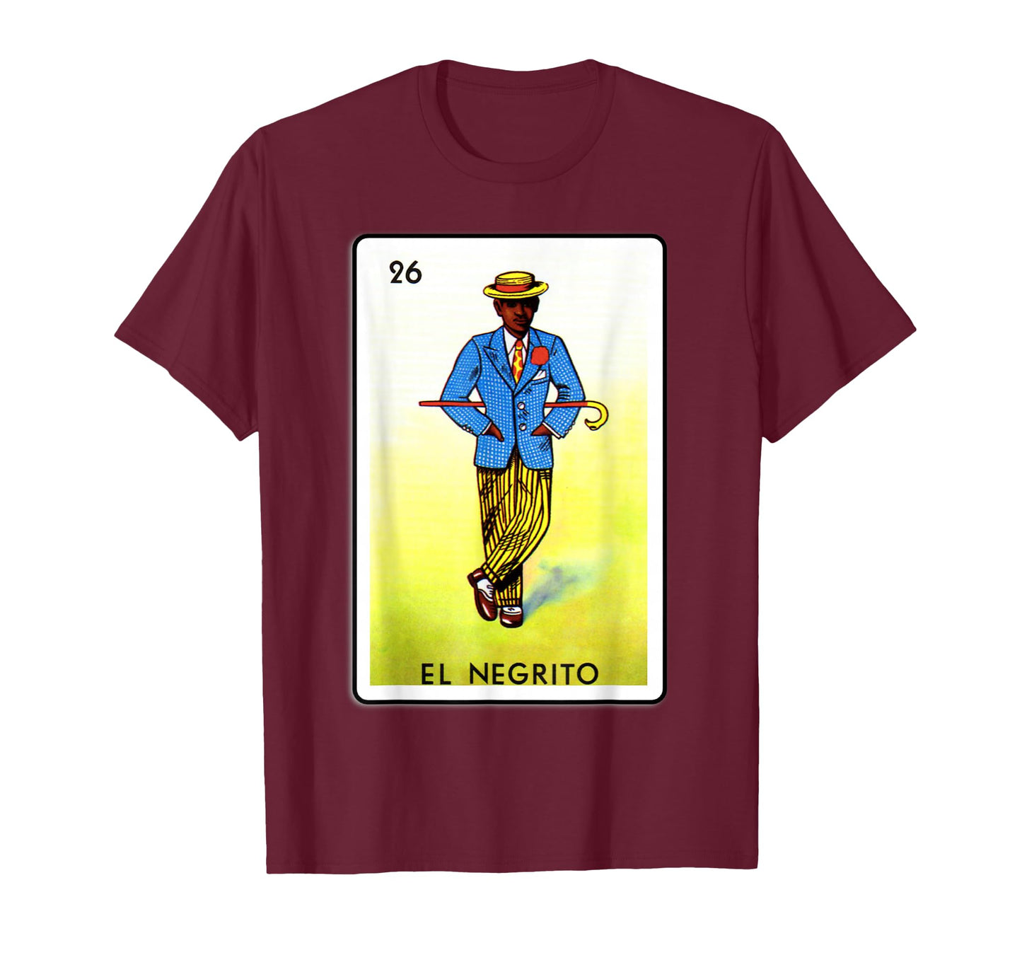 Traditional Mexican card game N.26 El negrito T-Shirt