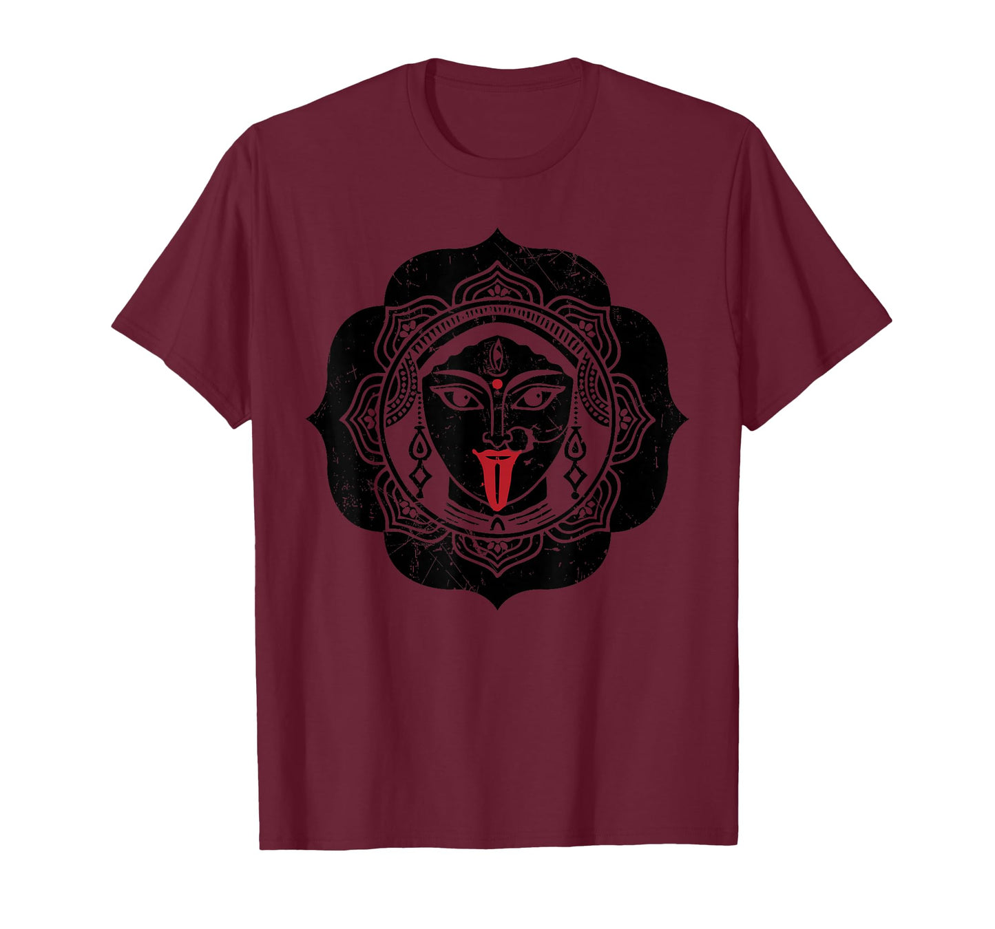 Kali Hindu Deity Goddess Indian Sacred Yoga Puja Kali T-Shirt