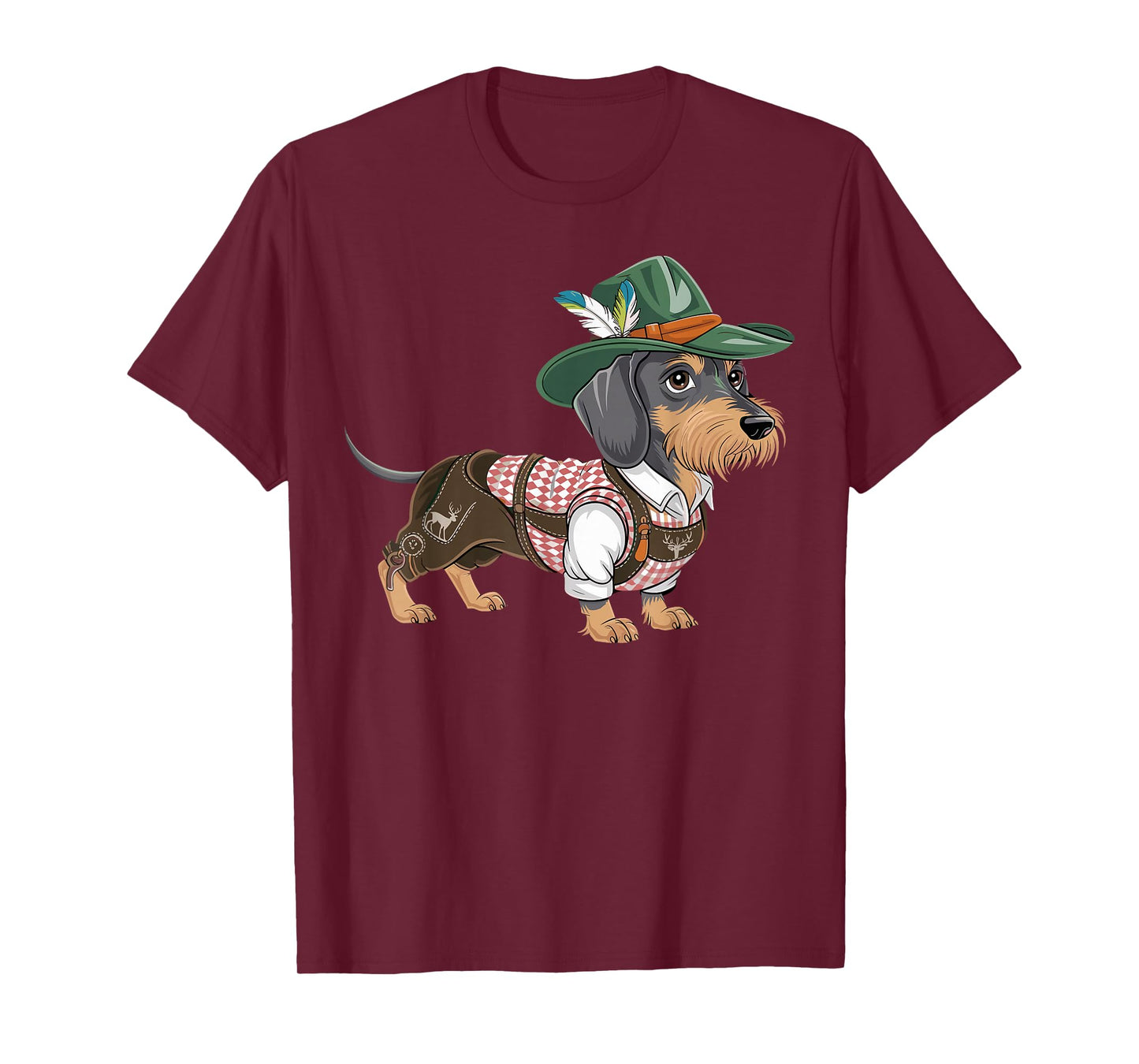 German Dog Dachshund Oktoberfest Bavarian Weiner Sausage T-Shirt
