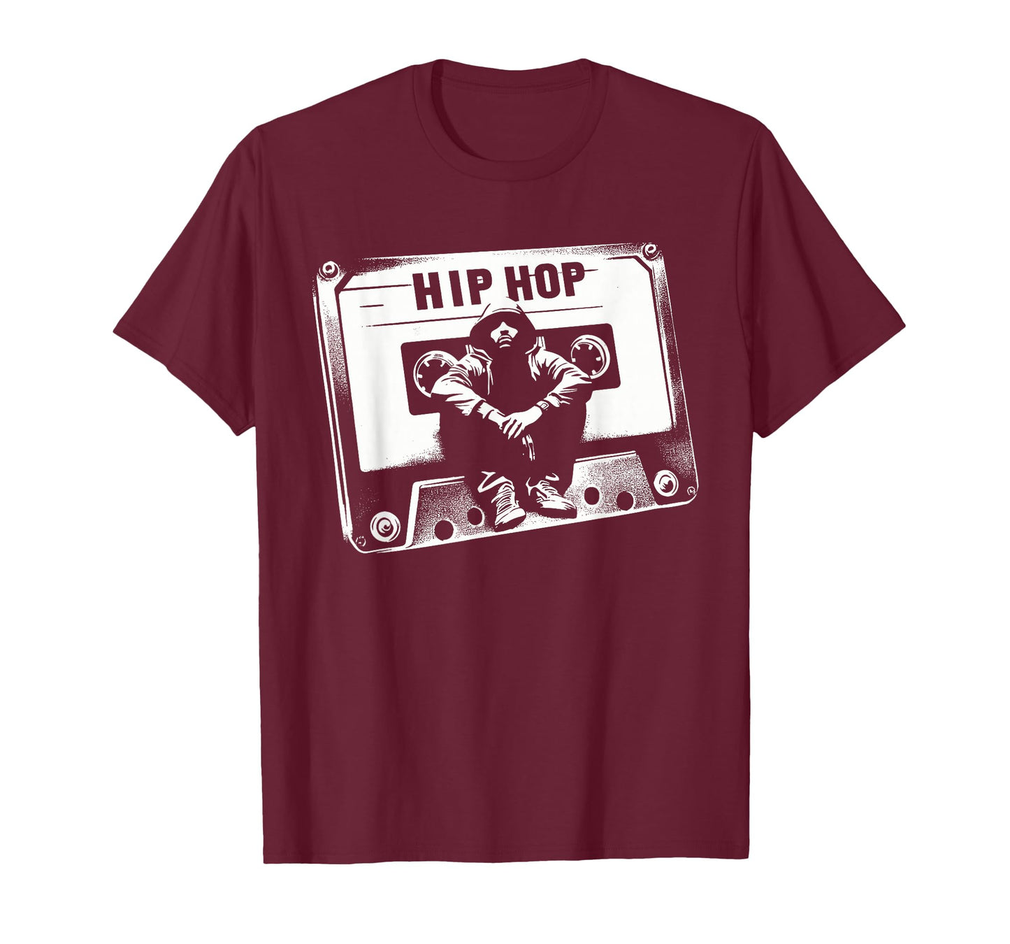 Vintage Cassette Tape Hip Hop Music 80s 90s Retro Graphic T-Shirt