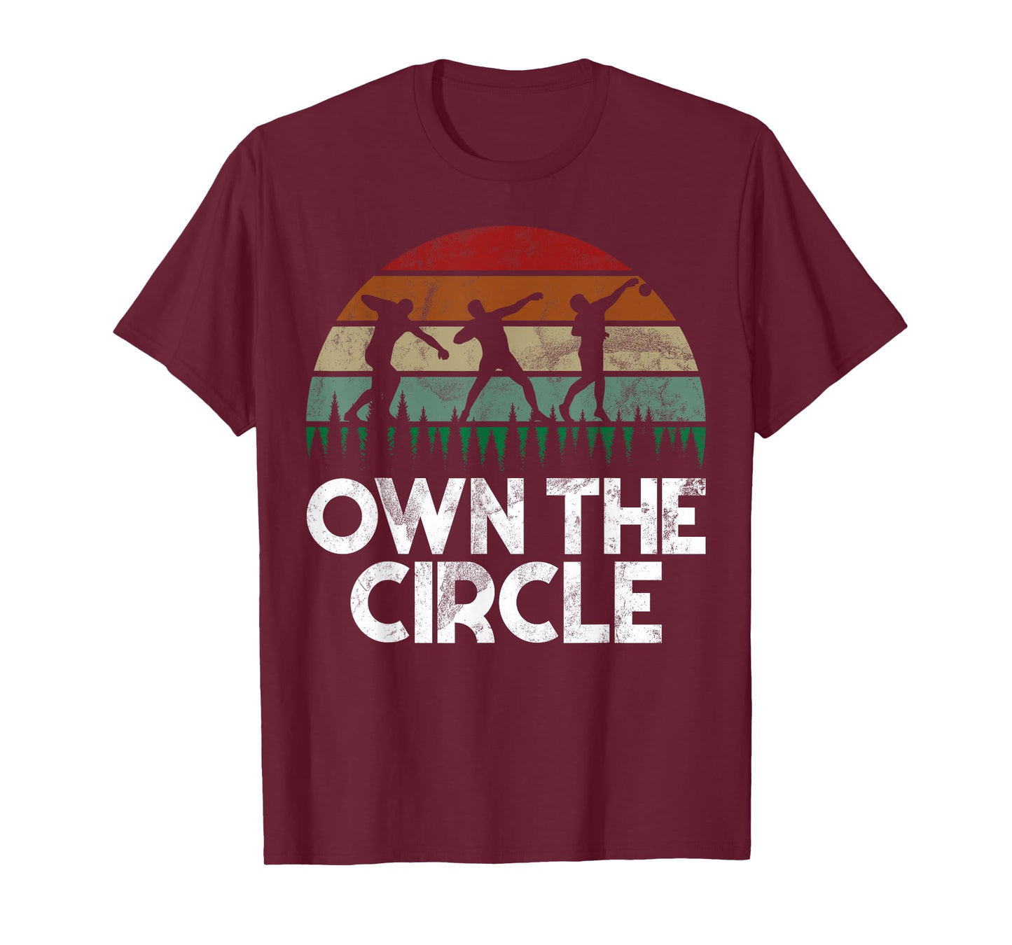 Own the Cirlce Shot Put T-Shirt