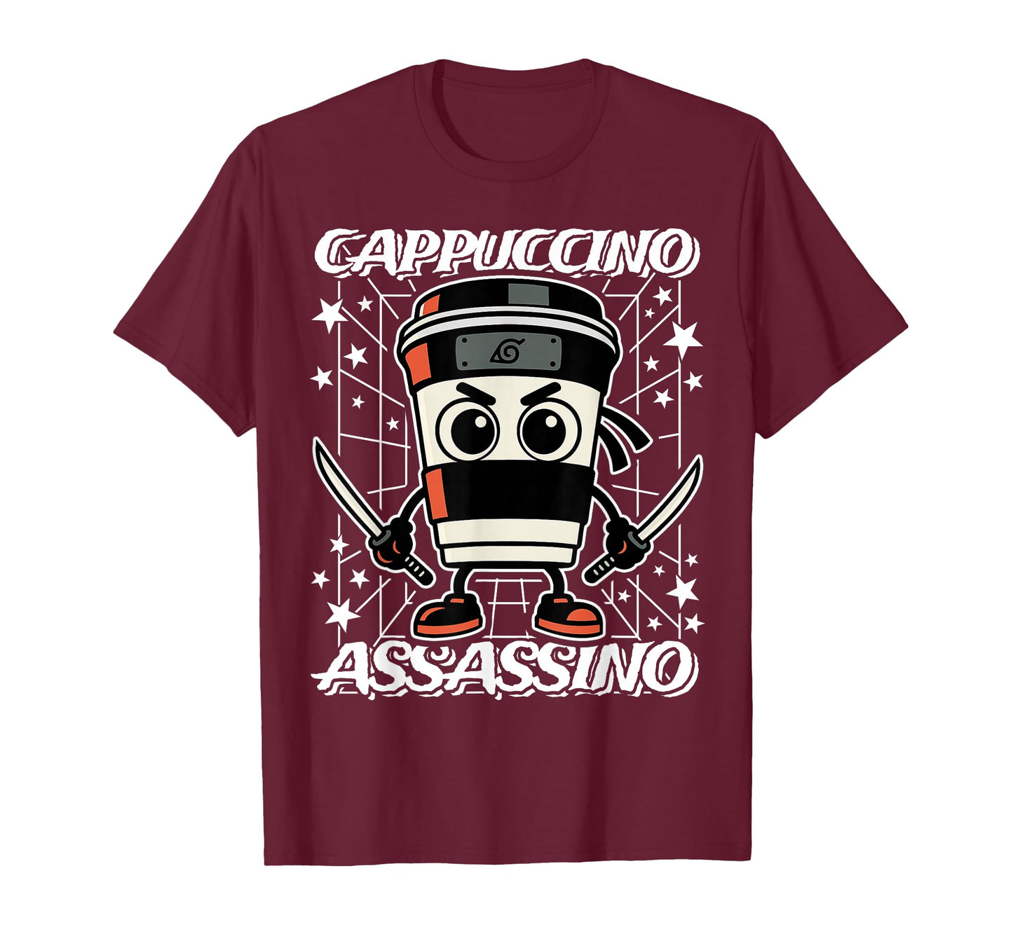 Cappuccino-Assassino Italian-Brainrot Coffee Assassin Meme T-Shirt
