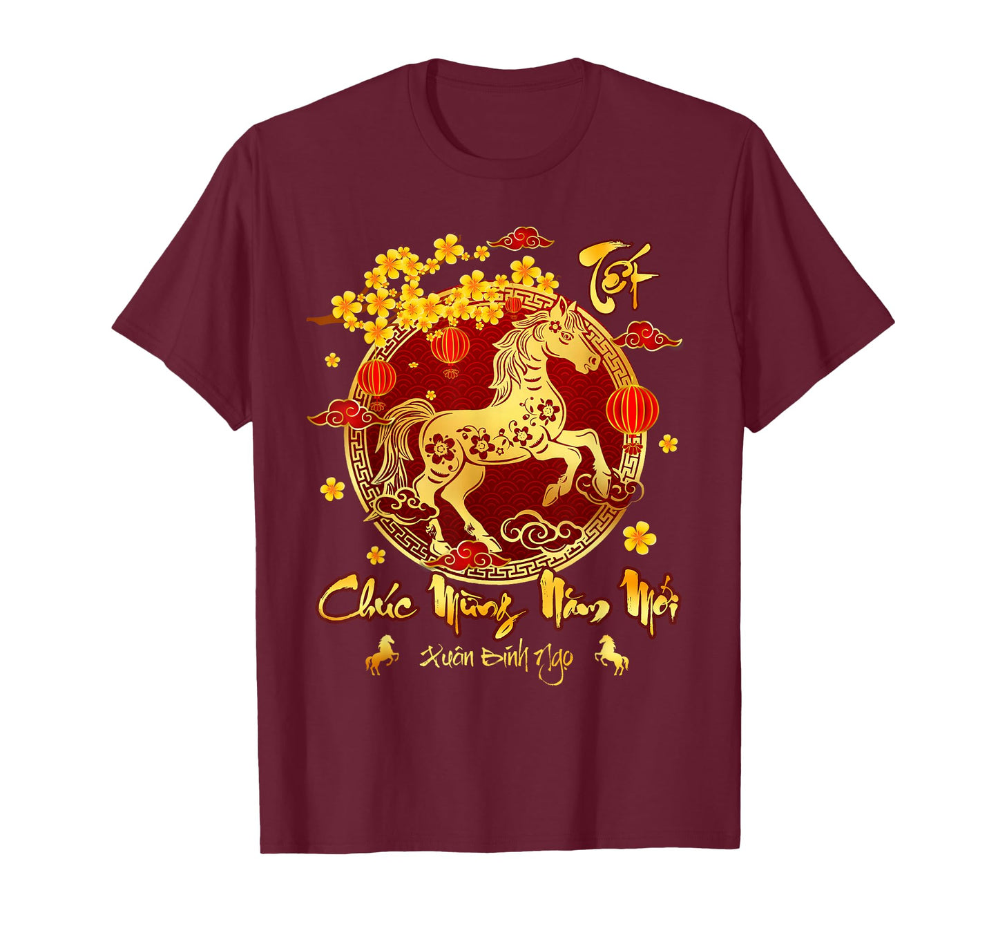 Vietnamese Lunar New Year - TET 2026 Year of The Horse T-Shirt