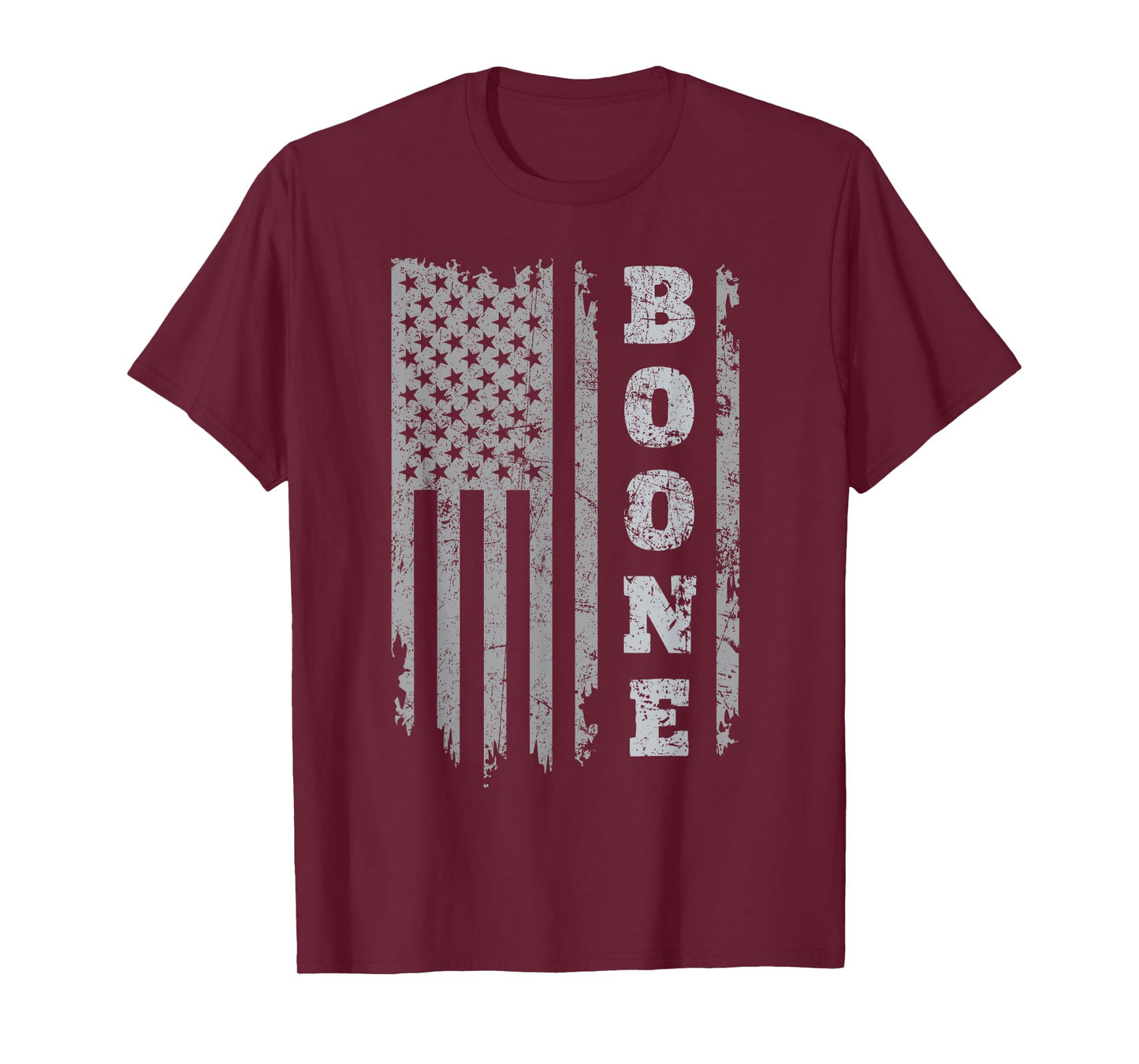 Boone Family Name I Love Boone Personalized Vintage T-Shirt