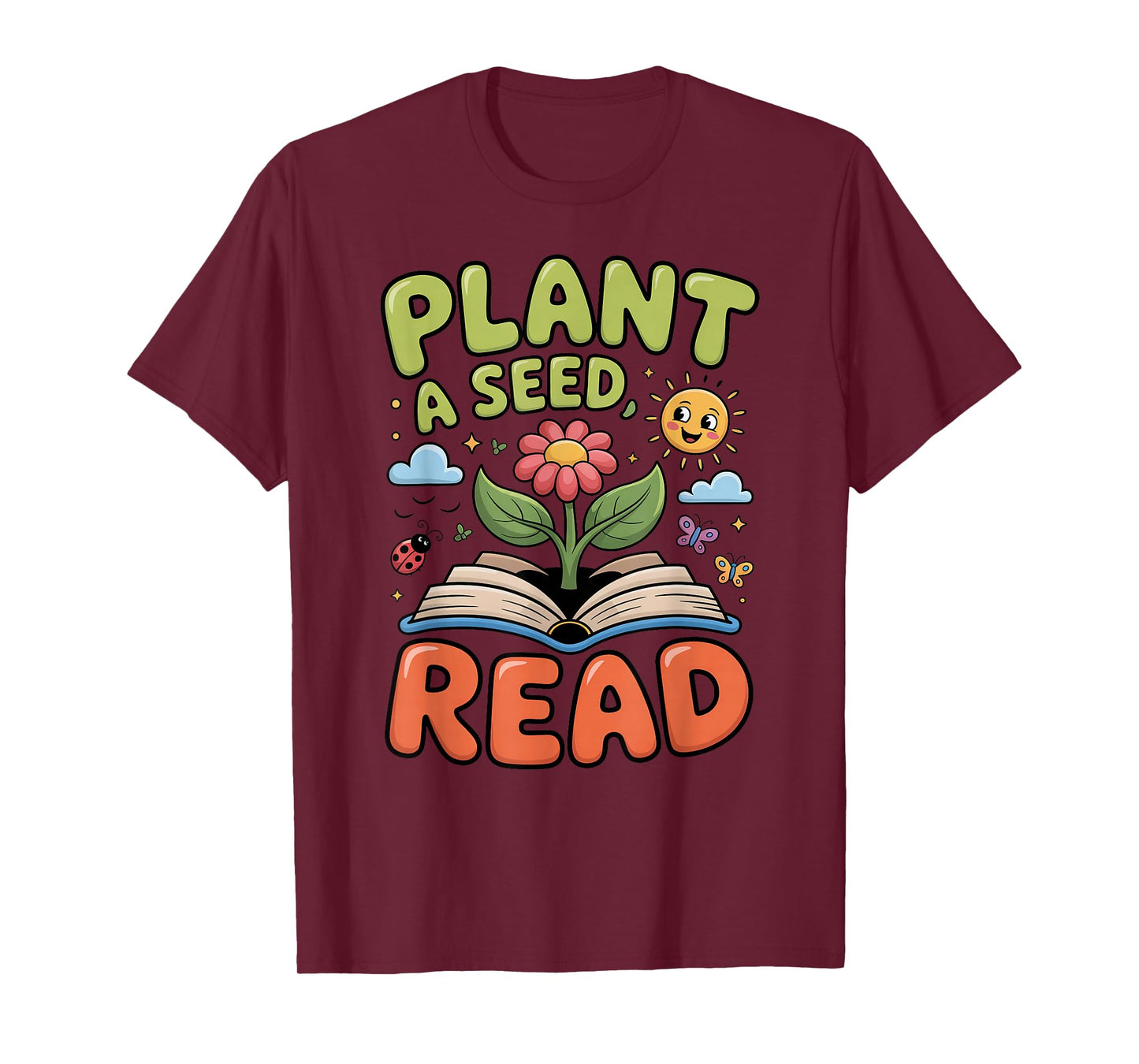 Plant a Seed Read 2026 Summer Reading Theme T-Shirt