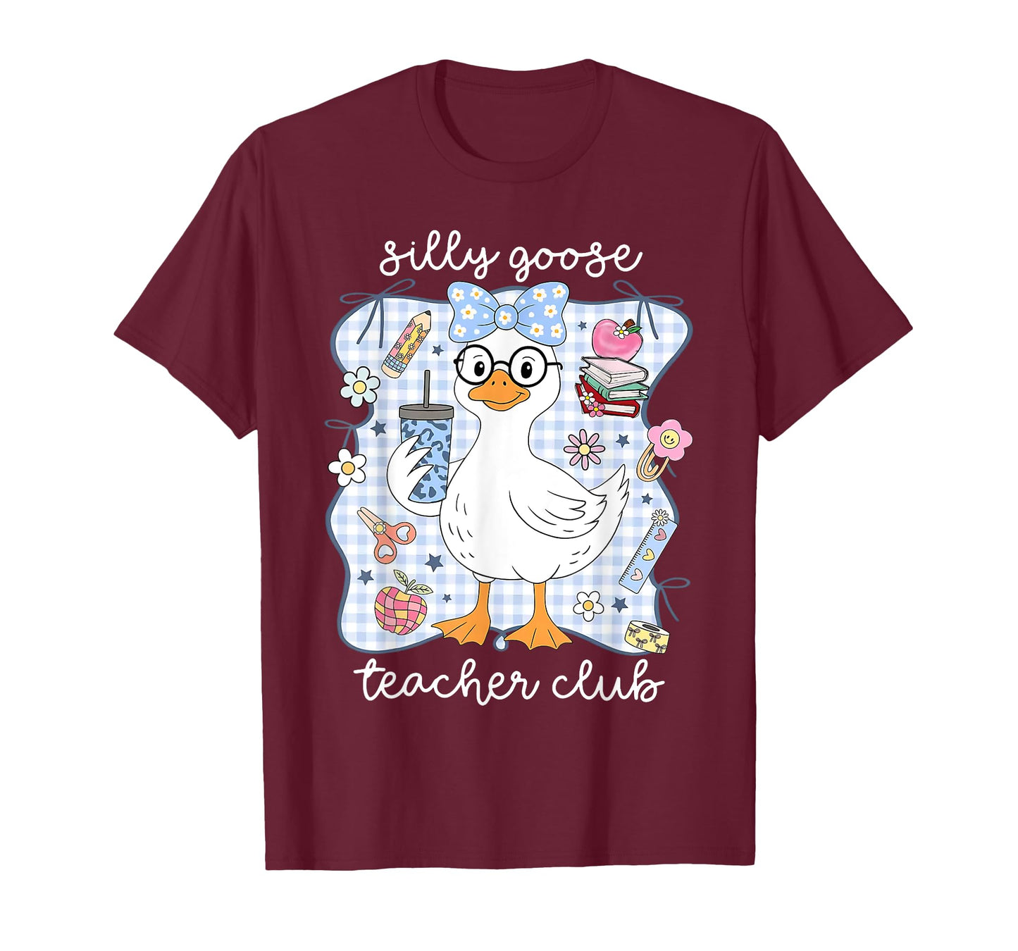 Silly Goose Teacher Club Back to School Funny First Day T-Shirt
