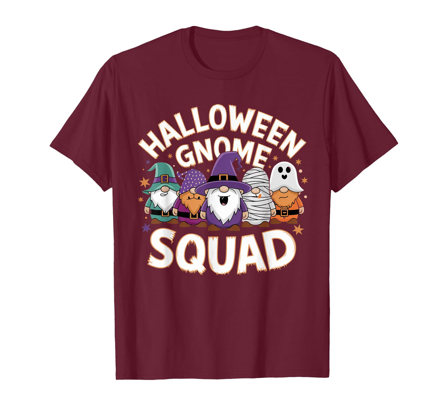 Halloween Gnome Squad Tee Cute Group Family Costume T-Shirt