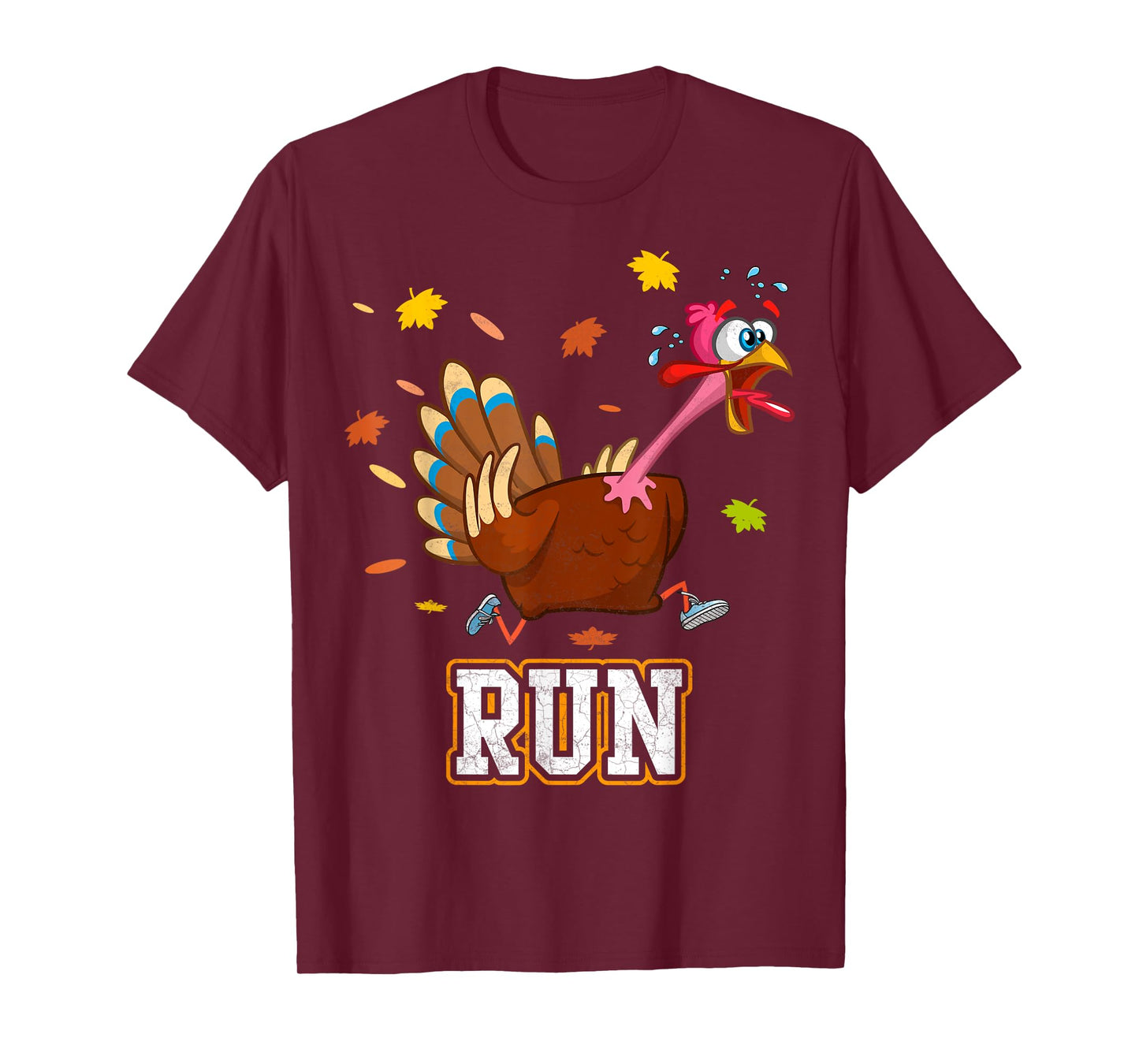 Thanksgiving Turkey Running Outfit Gear Costume Turkey Trot T-Shirt