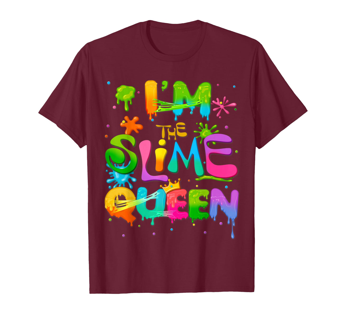 Im The Slime Queen Birthday Group Family Matching Party T-Shirt