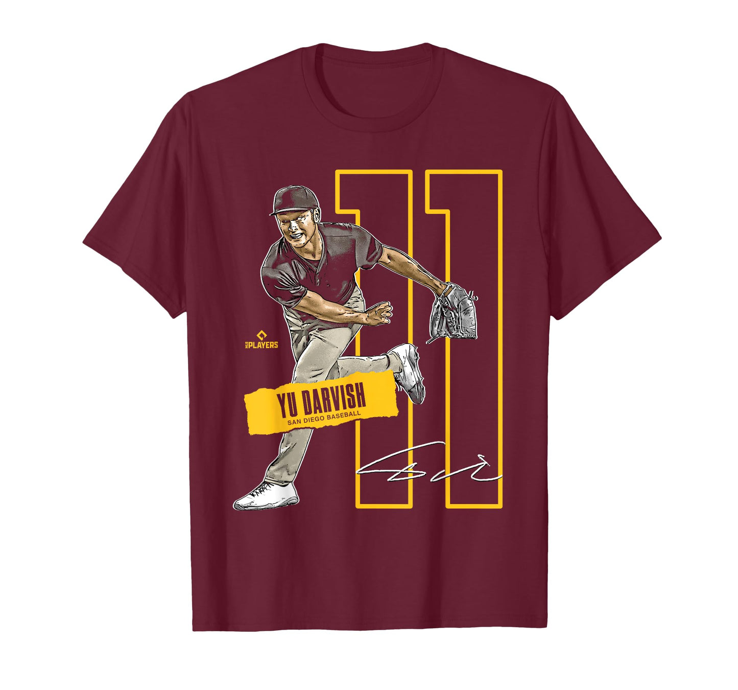 Yu Darvish | San Diego Baseball Players | MLBYU 301N T-Shirt