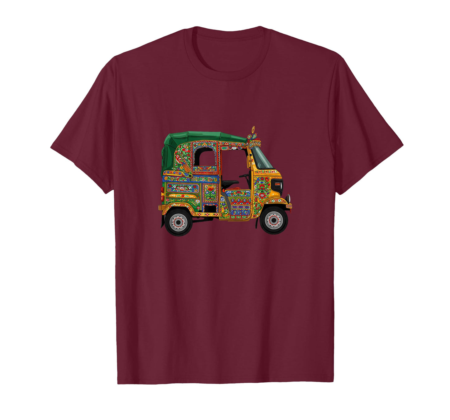 Funny Rickshaw Urdu Truck Art Lahore Karachi Pakistan Cute T-Shirt
