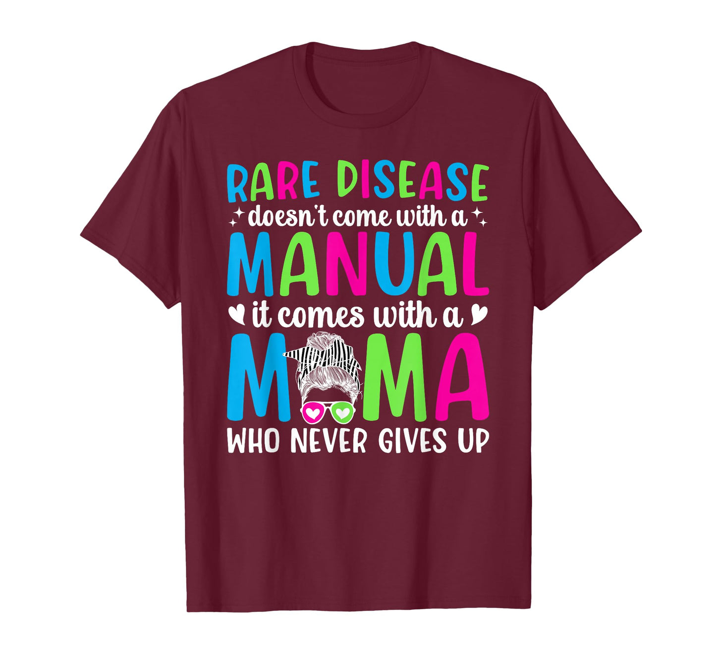 Rare Disease Mama Rare Disease Mom of A Rare Disease Warrior T-Shirt