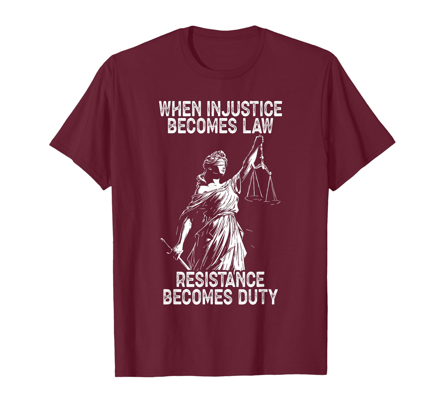 Resistance Justice Activism Political resistance T-Shirt