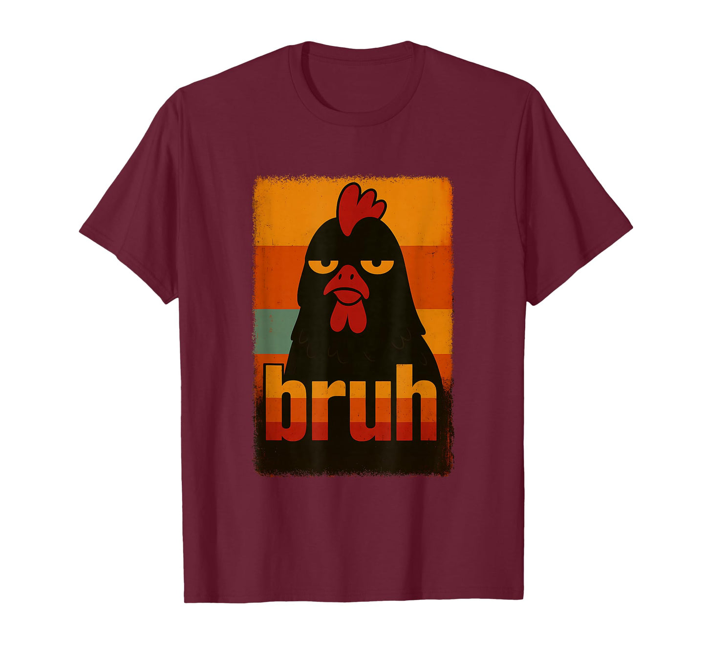Funny Chicken Bruh For Teens Boys Girls Men Women Kids T-Shirt