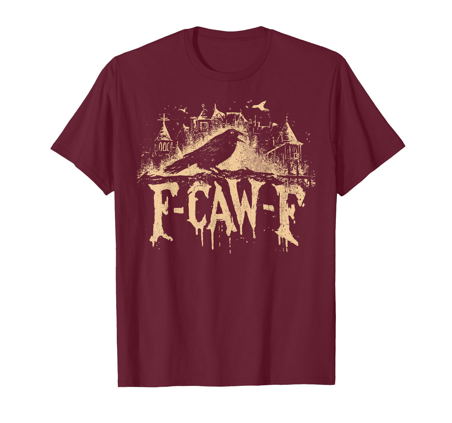 F Caw F Meme Gothic T-Shirt