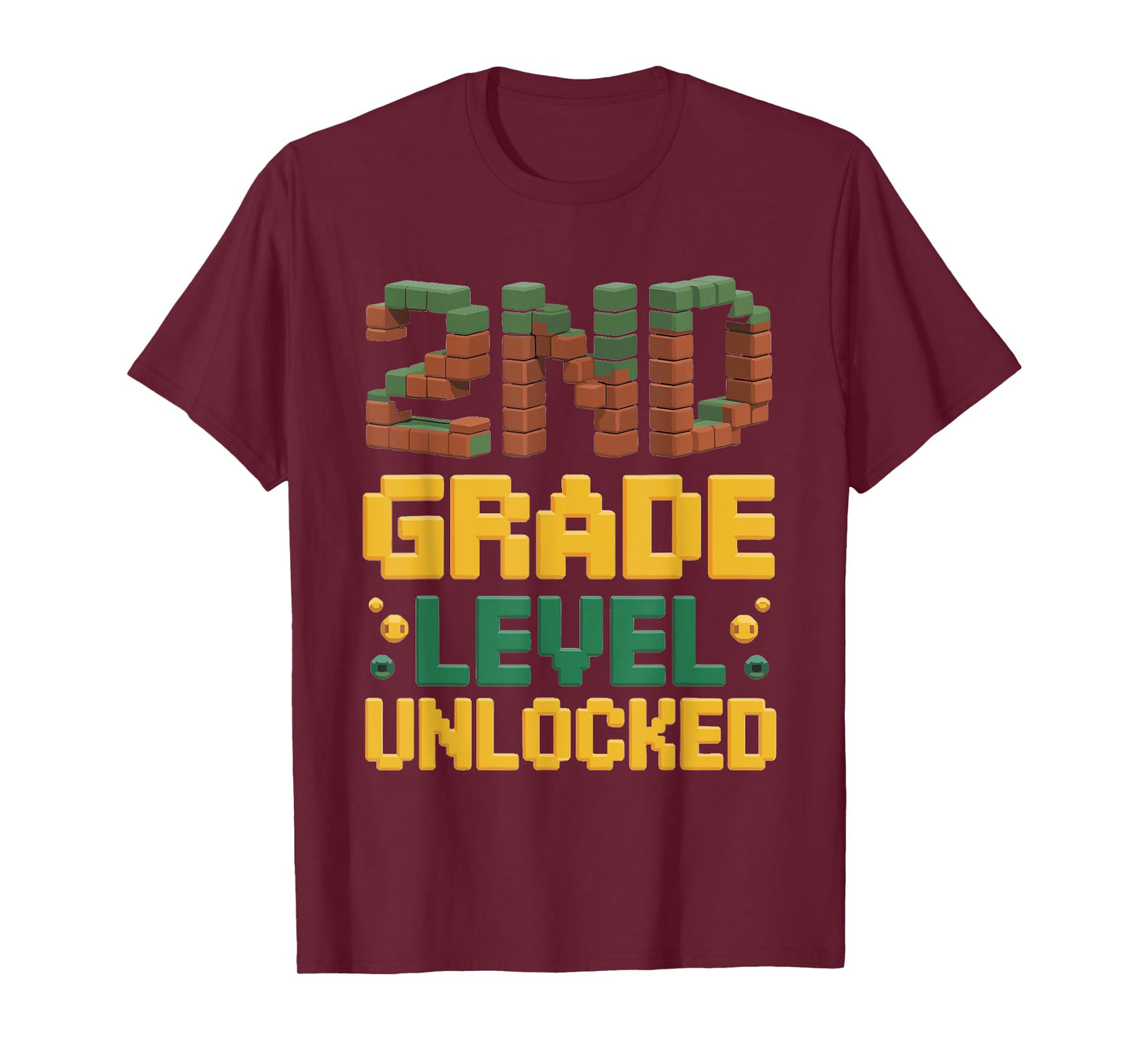 Back to School 2nd Grade Boys Gamer First Day Second Grade T-Shirt