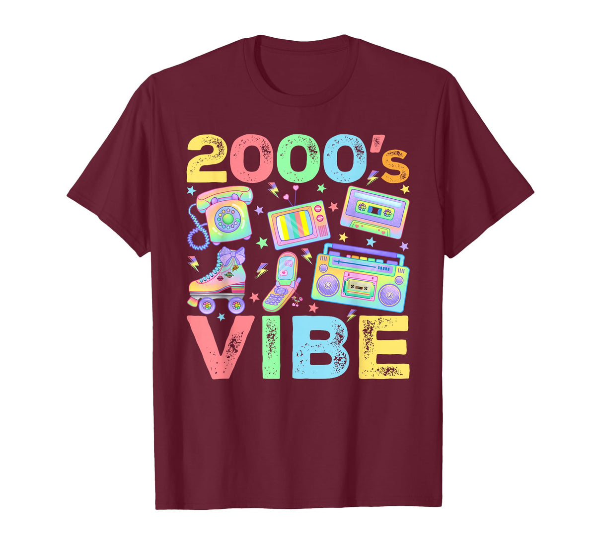 2000s Vibe 2000's Vintage Style 2000s Retro Party T-Shirt