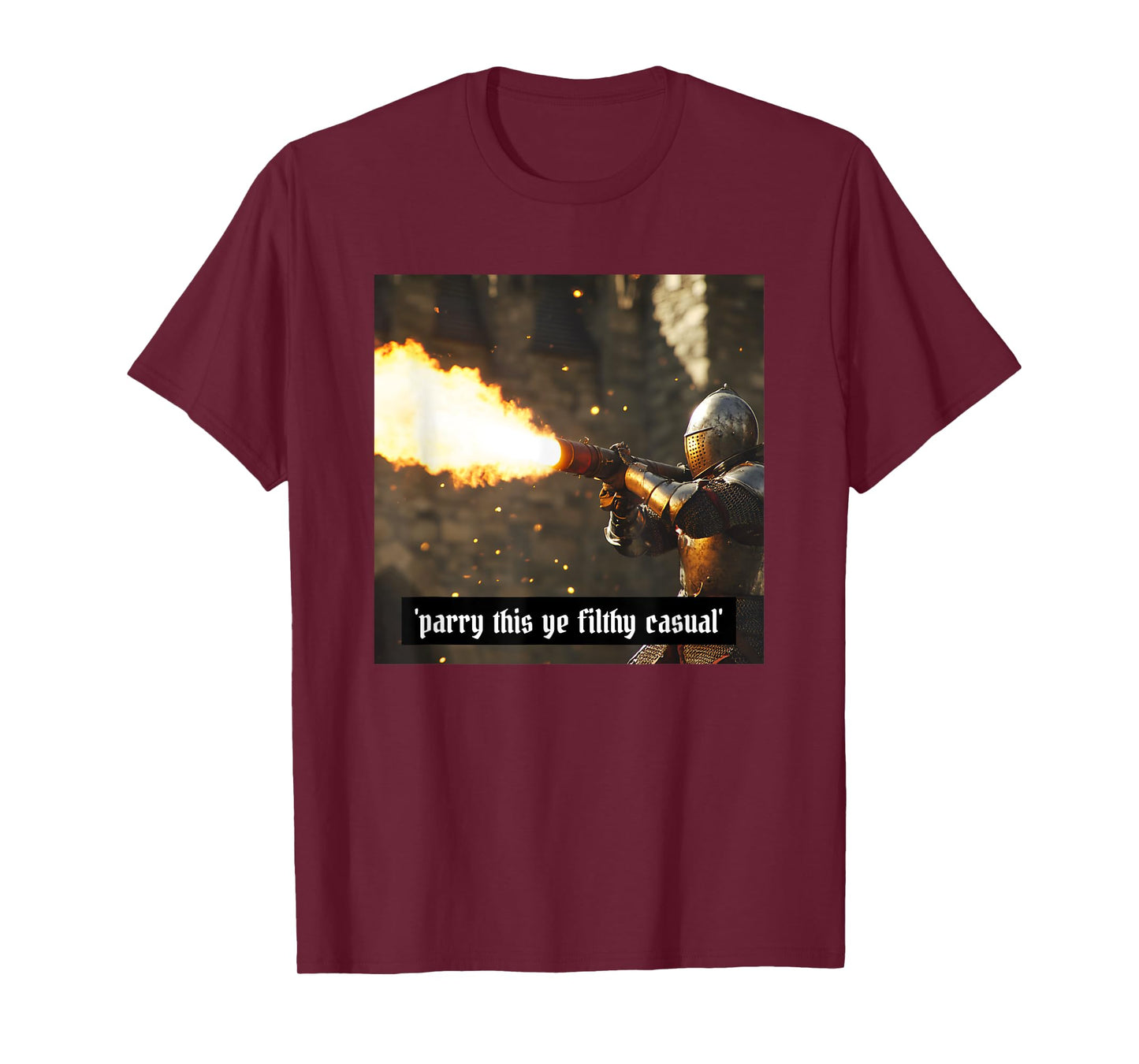 Parry This You Filthy Casual Medieval Knight T-Shirt