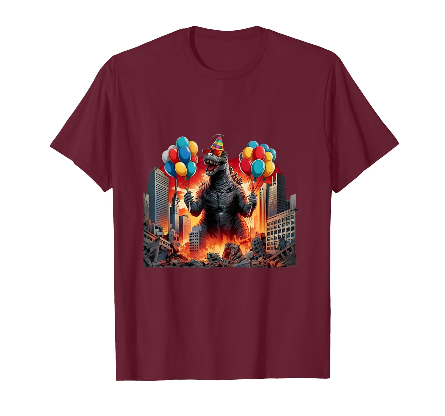 Kaiju Birthday Party Japan Monster Movie Bday Japanese T-Shirt