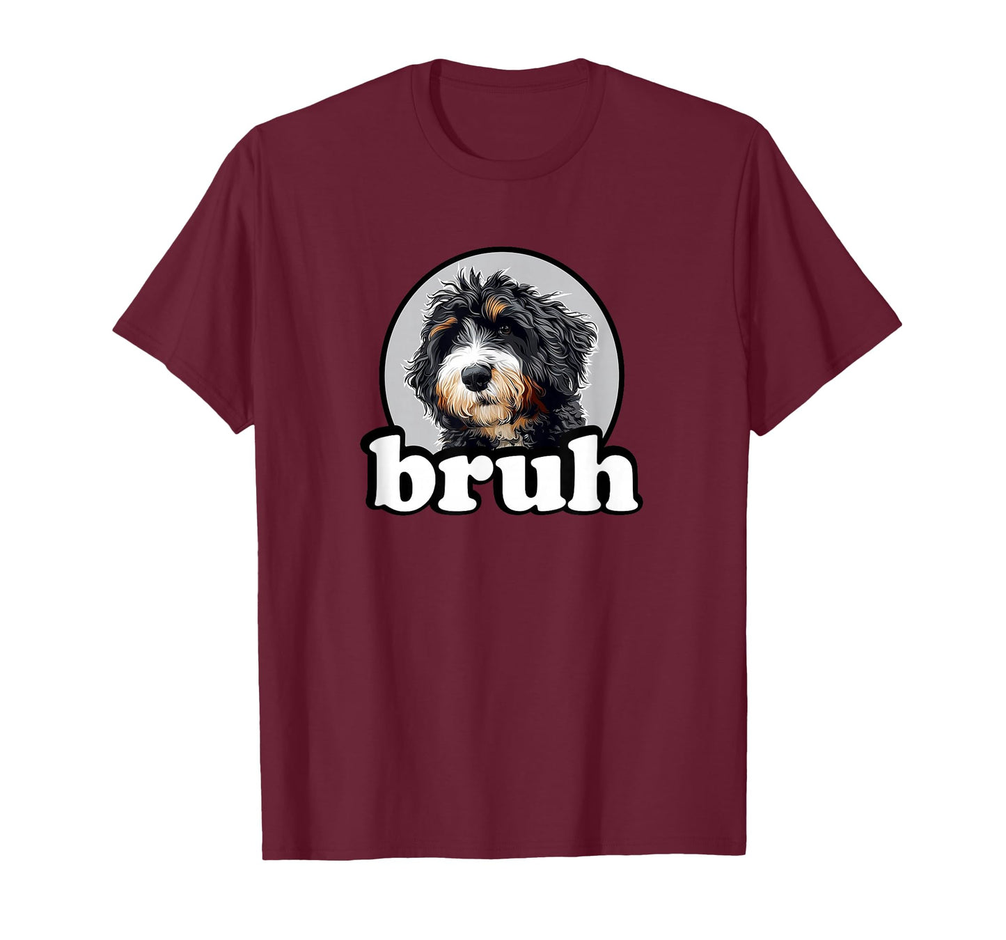 Cute Kids Bruh Bernedoodle Dog Lover T-Shirt