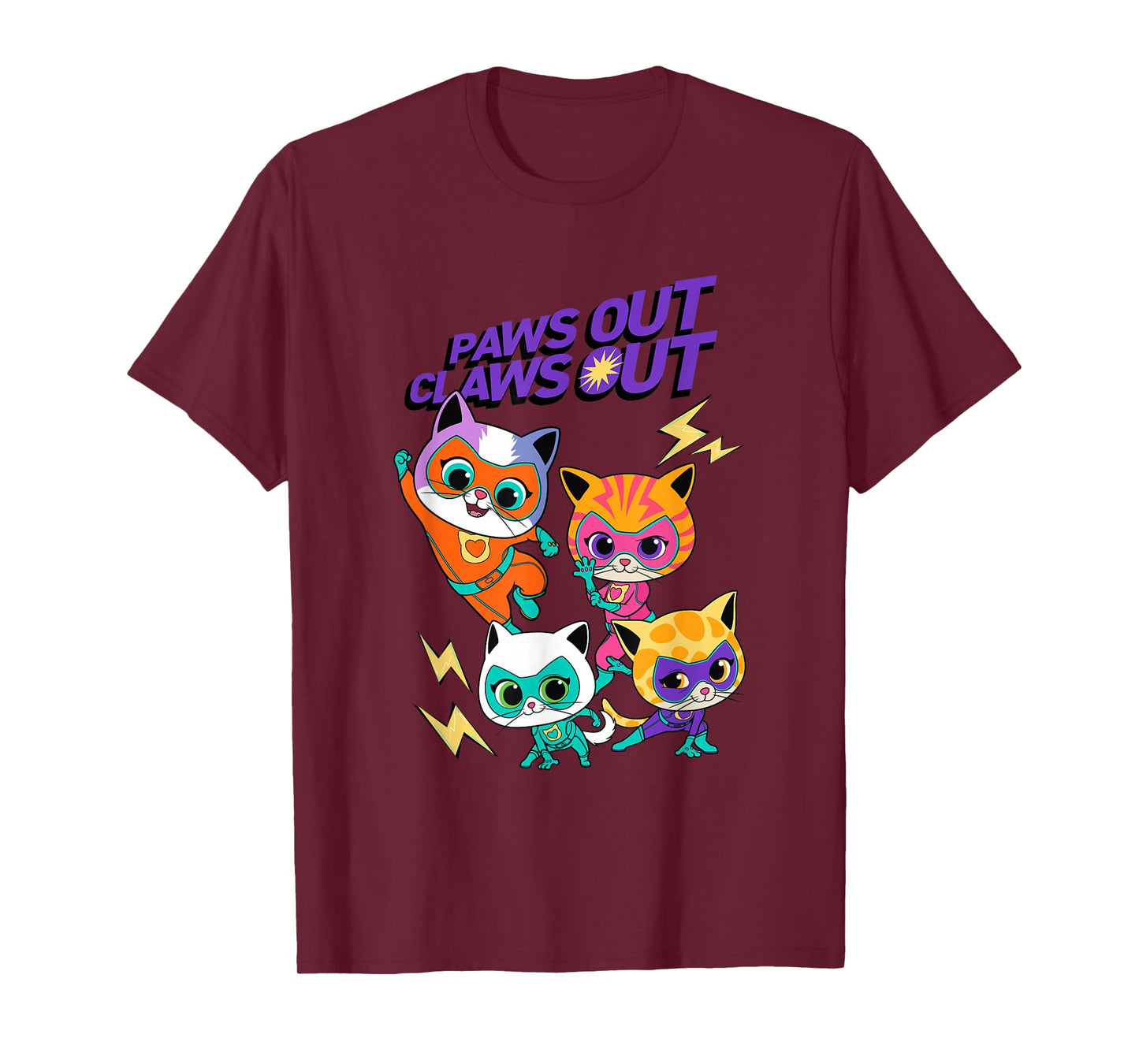 Disney SuperKitties Paws Out Claws T-Shirt