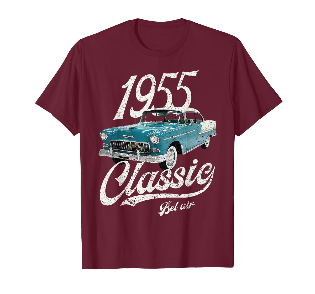 I'm Not Old I'm A Classic Bel Air Tees Co. 1955 Chevy's Bel Air Blue Unisex Adults Retro Classic Car T-Shirt