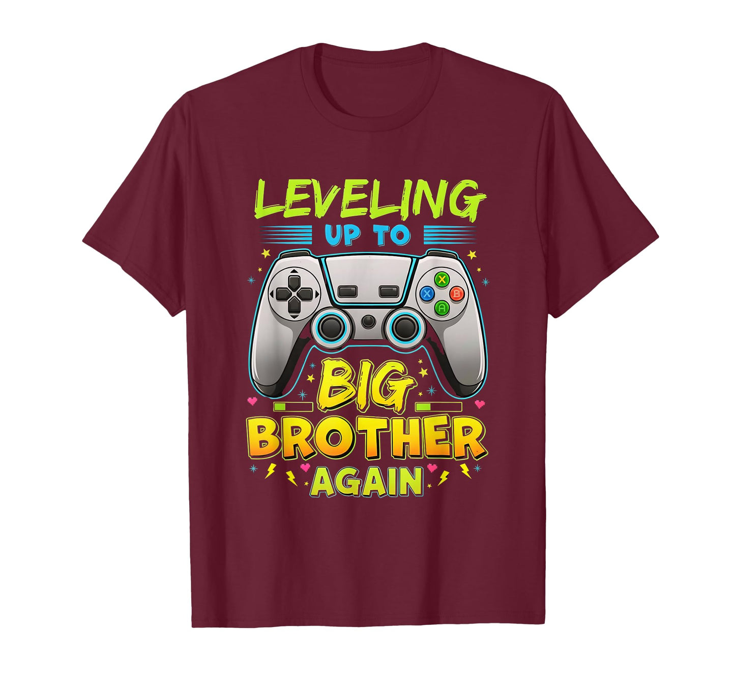 Promoted to Big Bro Leveling Up to Big Bro Again T-Shirt