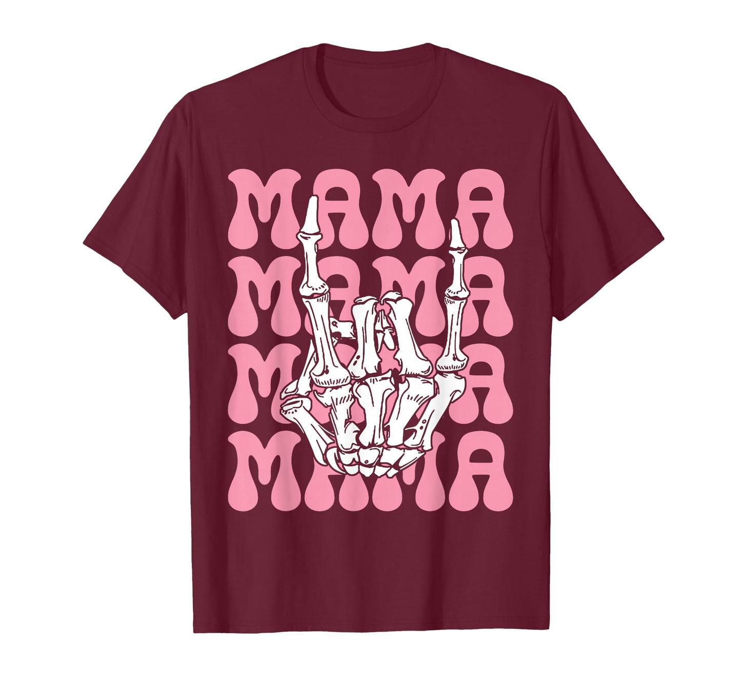 Mama of The Bad Two The Bone Birthday 2 Years Old T-Shirt