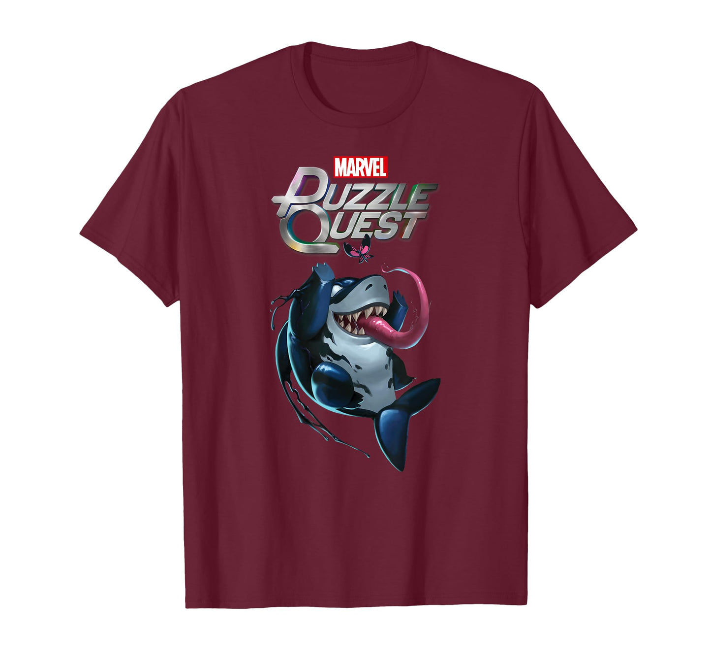 Marvel Puzzle Quest Jeff the Land Shark Jeffrey Symbiote T-Shirt