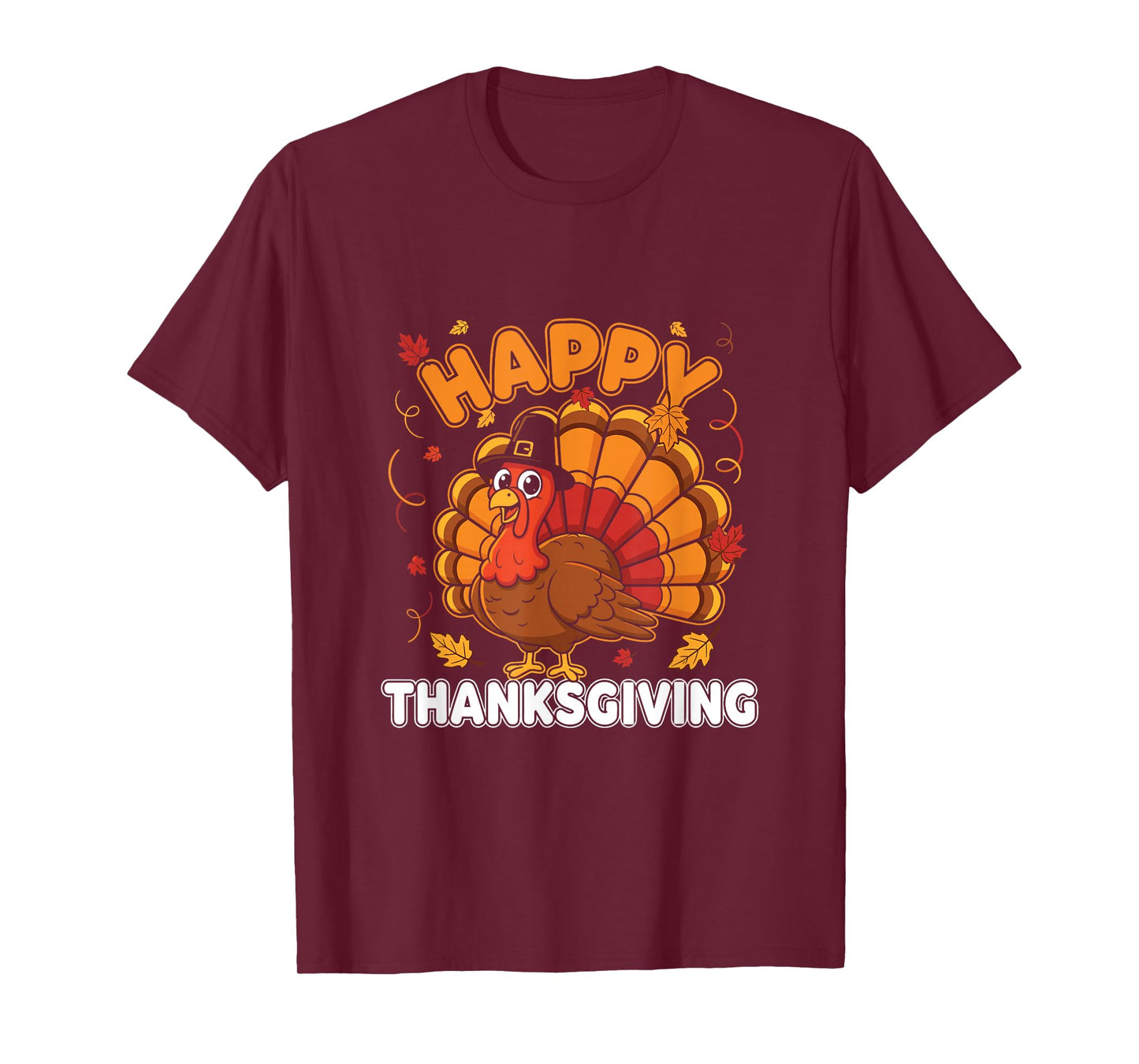 Thanksgiving Shirts for Men Turkey Shirts Mens Kids T-Shirt