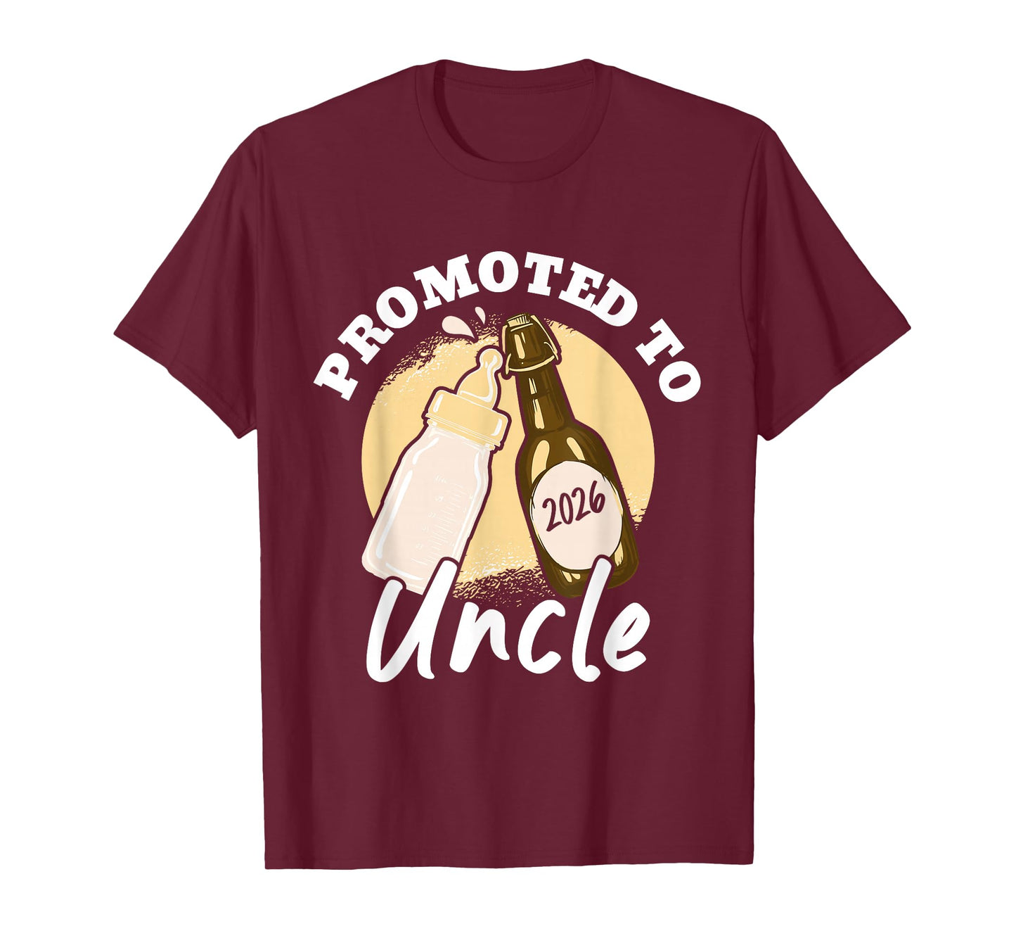 Promoted to Uncle 2026 T-Shirt