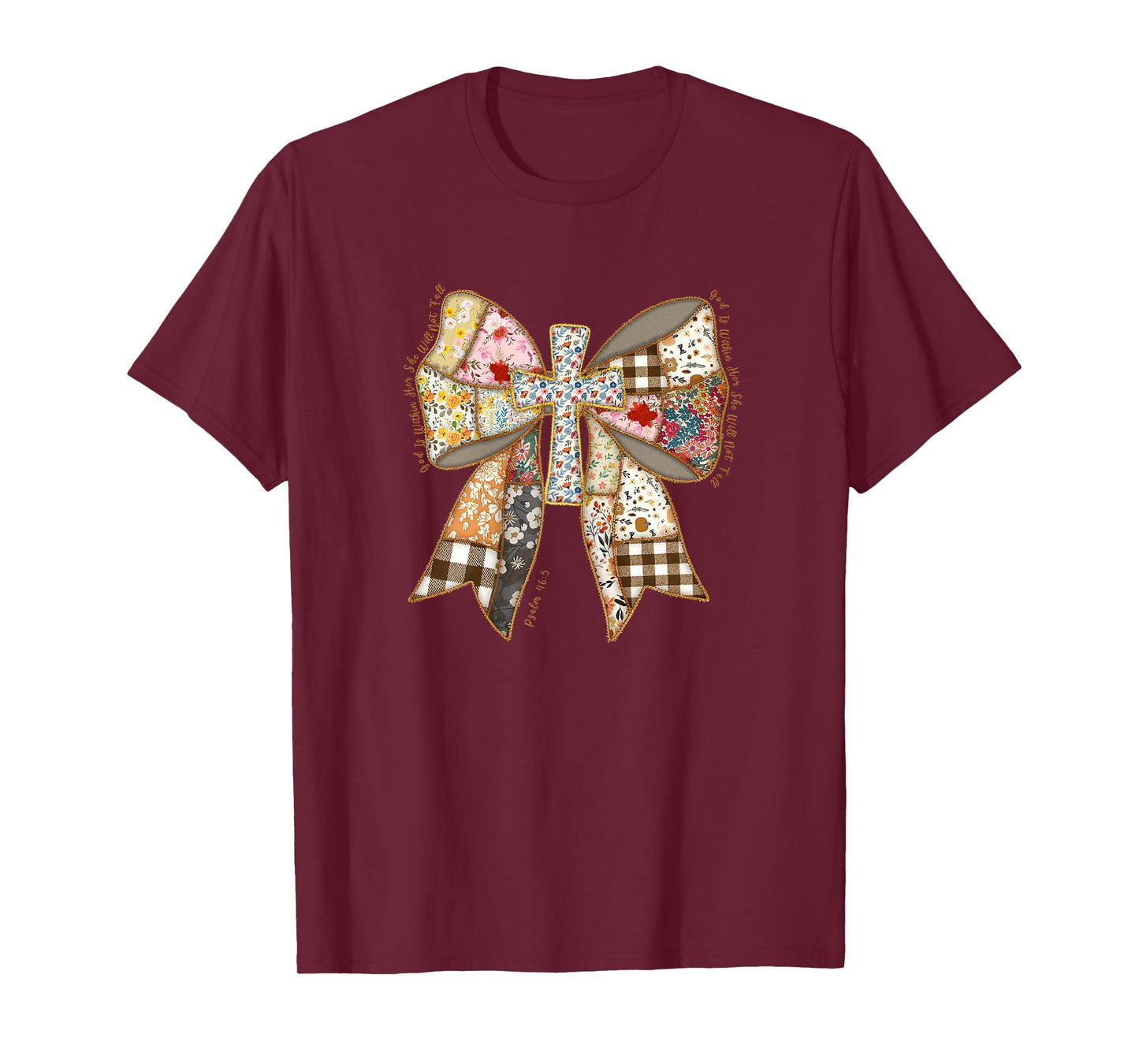 God is Within Her She Will Not Fall T-Shirt