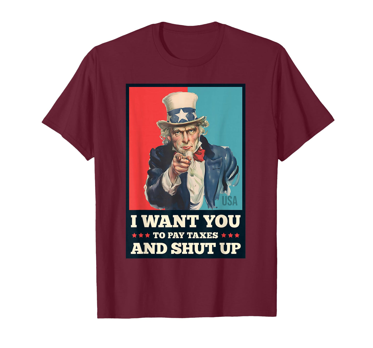 Pay Taxes & Shut Up Big Government Liberty Tax Activist T-Shirt