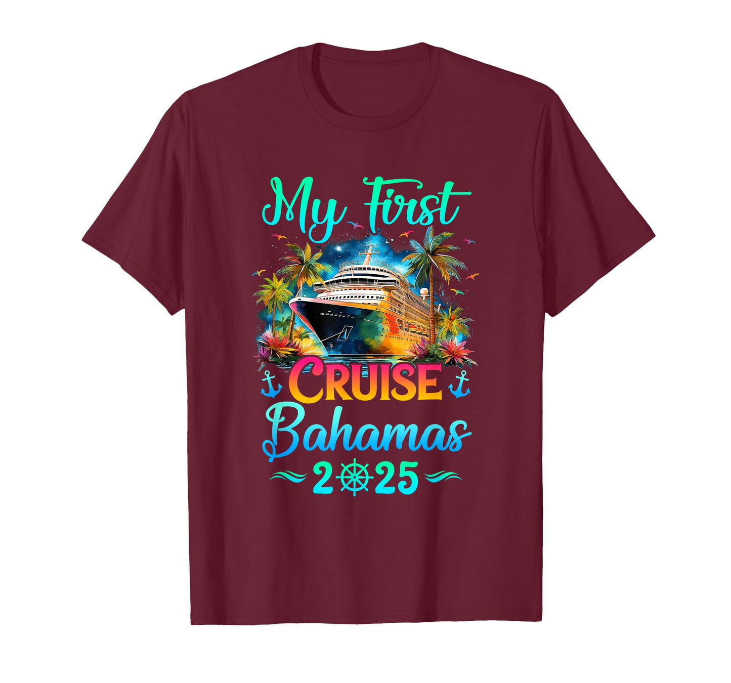 My First Cruise Bahamas 2025 Family Trip Cruisin Together T-Shirt